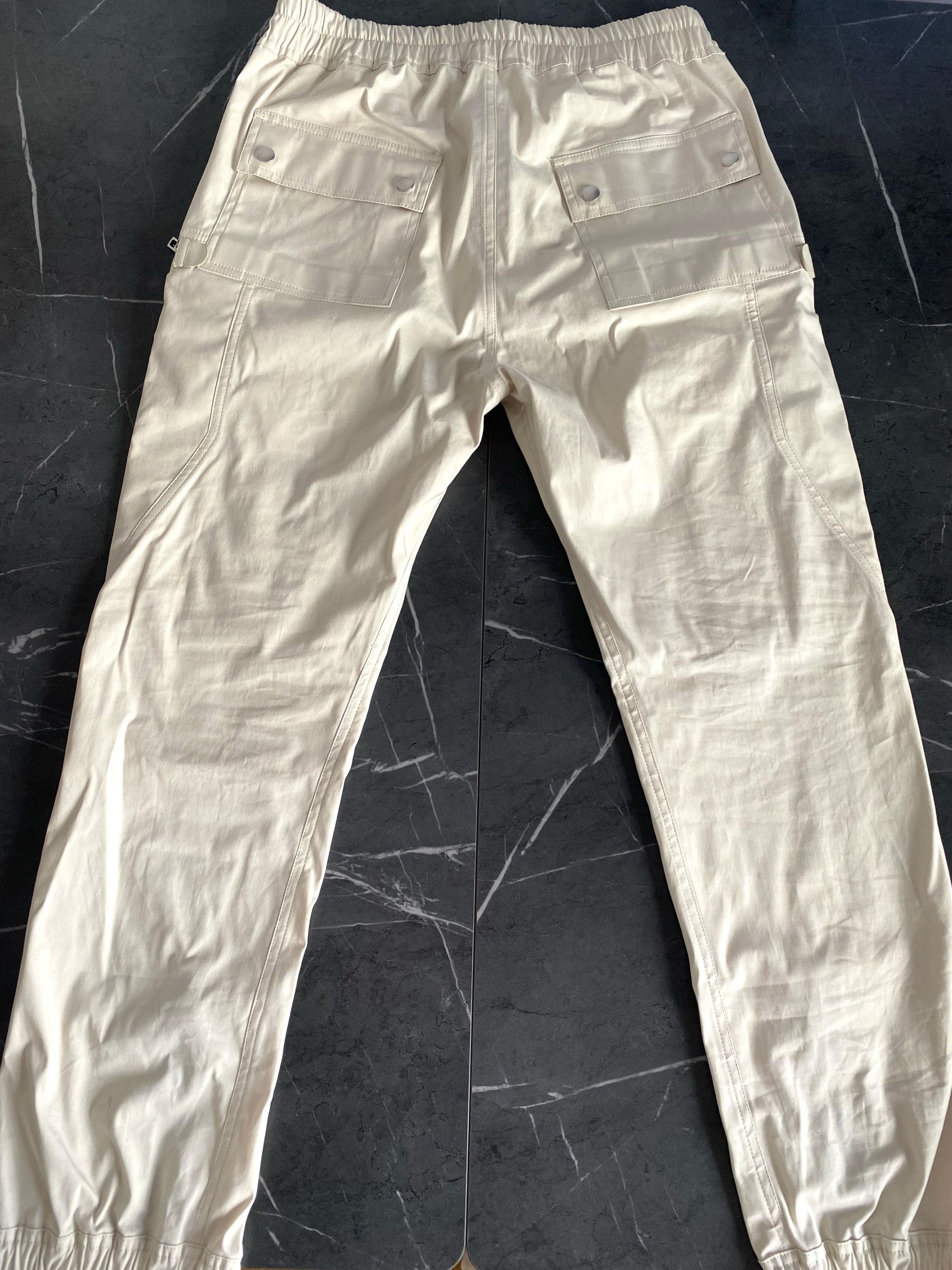Rick Owens Rick Owens White Bauhaus Cargo Size US 32 / EU 48 - 6 Thumbnail