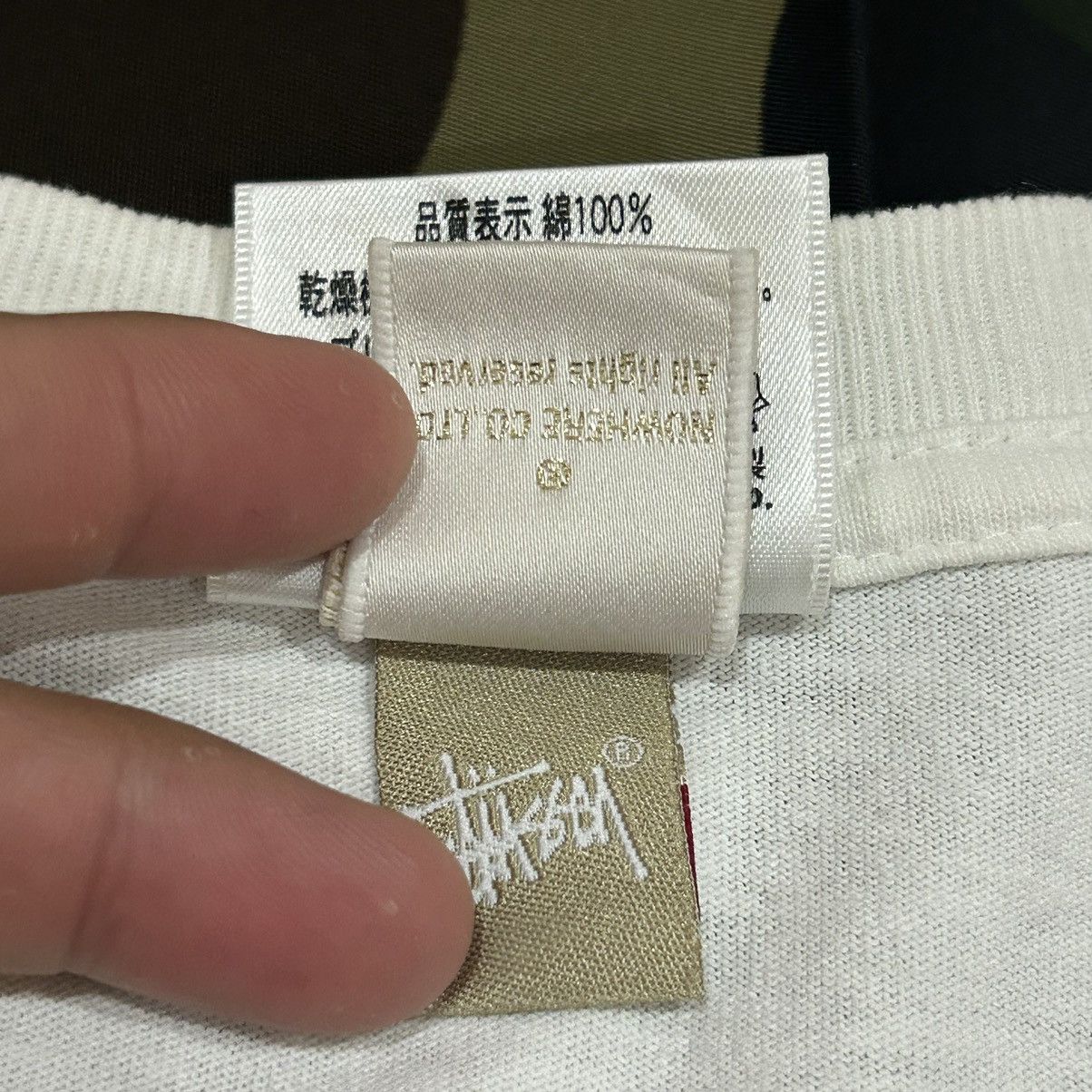 Bape × Stussy A Bathing Ape x Stussy Longsleeve Tee Size US L / EU 52-54 / 3 - 5 Thumbnail