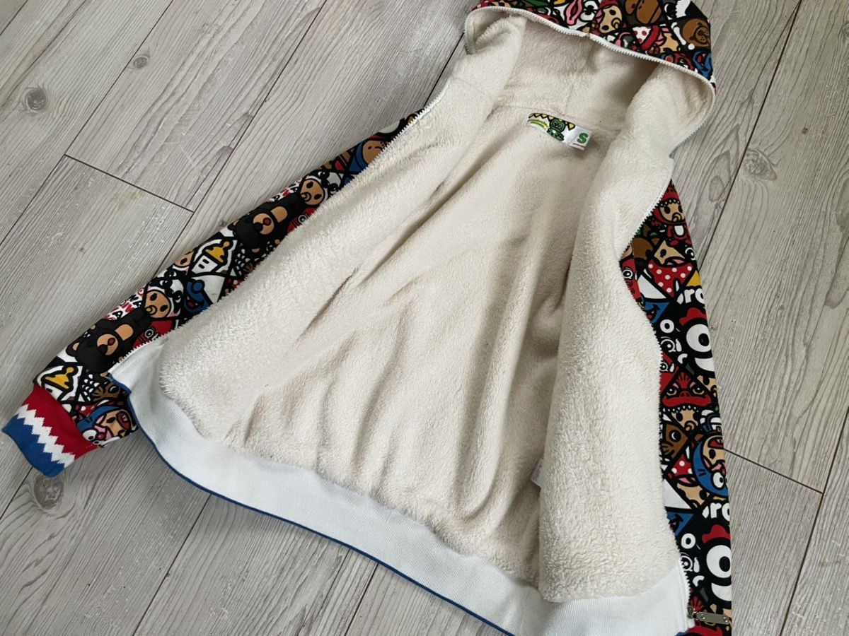 Japanese Brand × Vintage Y2K Hoodie Full Zip Bape Baby Milo Style Size US S / EU 44-46 / 1 - 14 Thumbnail