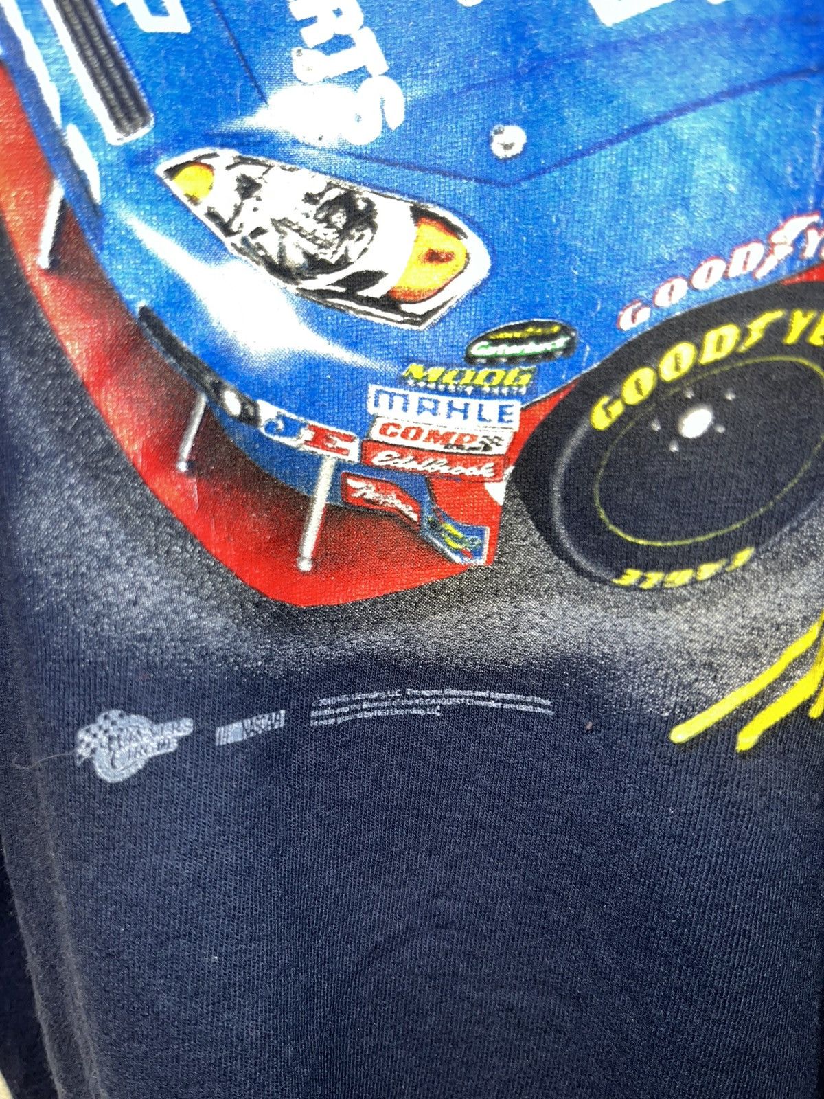 NASCAR × Vintage NASCAR Vintage Racing T Shirt Honoring Our Soldiers Size US XL / EU 56 / 4 - 6 Thumbnail