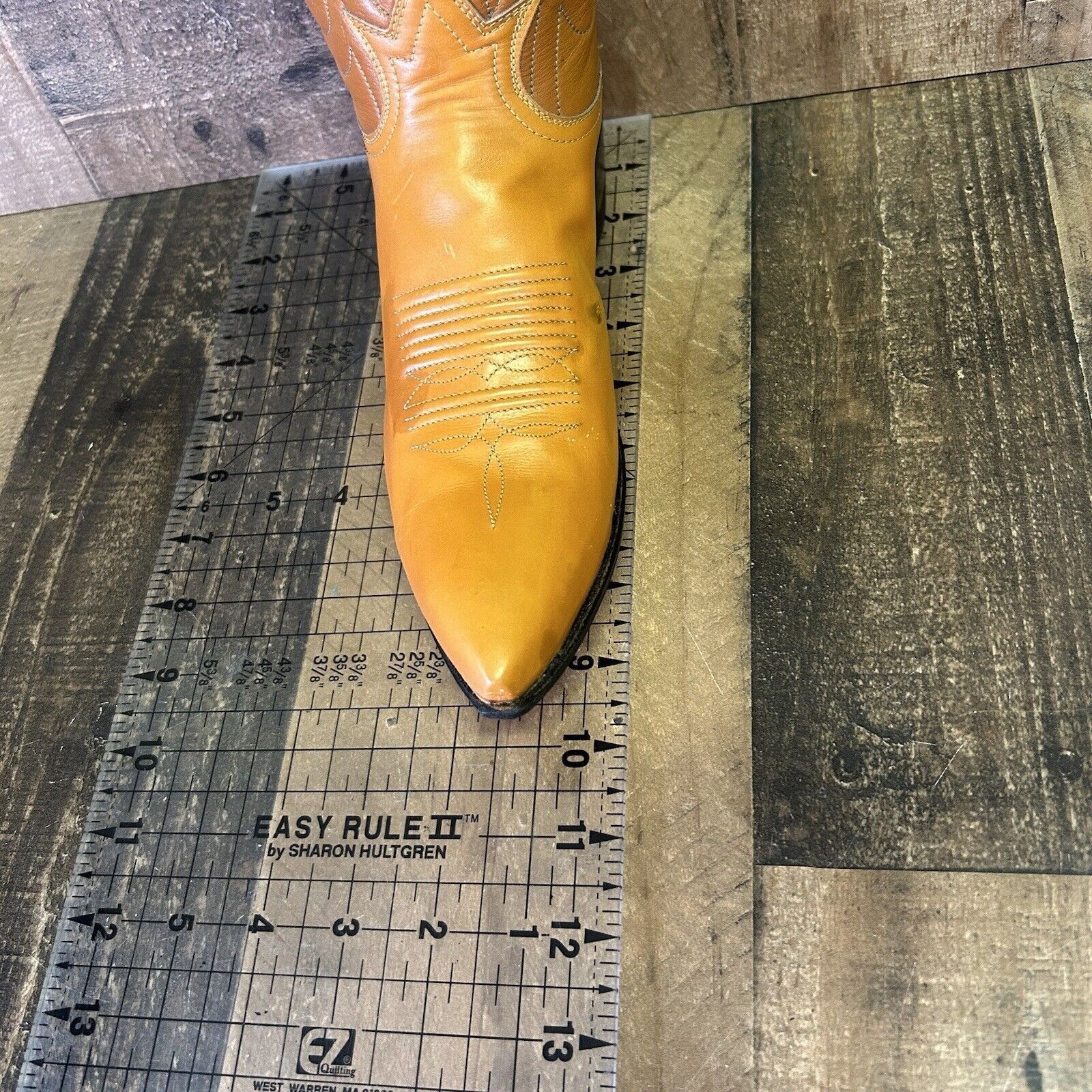 Tony Lama Tony Lama Vintage Gold Label Western Cowboy Boots Womens 6 A Size US 6 / IT 36 - 3 Thumbnail