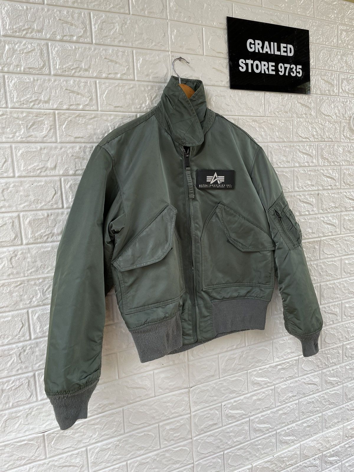 Alpha Industries Vintage Alpha Industries Bomber Jacket Size US L / EU 52-54 / 3 - 6 Thumbnail