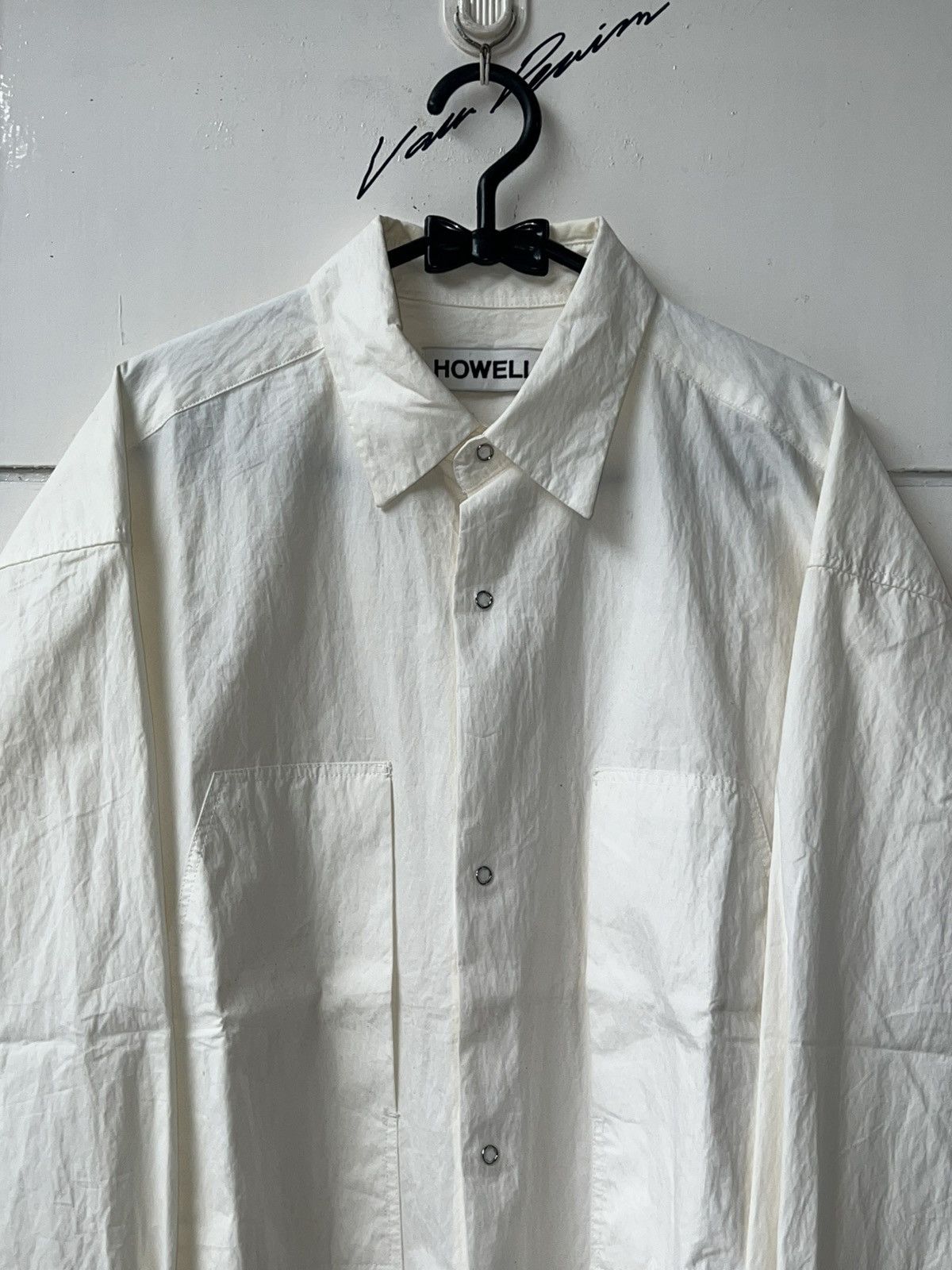 Other HOWELL White Shirt Size US L / EU 52-54 / 3 - 3 Thumbnail