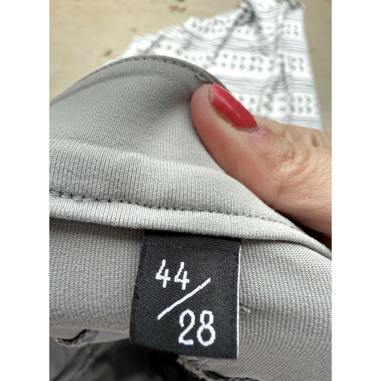 Vintage Public Rec Daymakers Pants Mens 44/28 Gray Chino Pockets Drawstring Performance Seasonal Pants Mens Size US 44 / EU 60 - 6 Thumbnail
