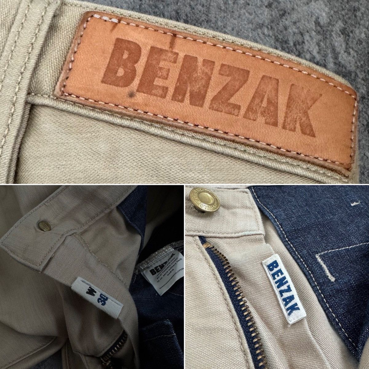 Benzak Denim Developers Benzak Denim Developers BC-01 Tapered Chino Sand Military Size US 30 / EU 46 - 21 Thumbnail
