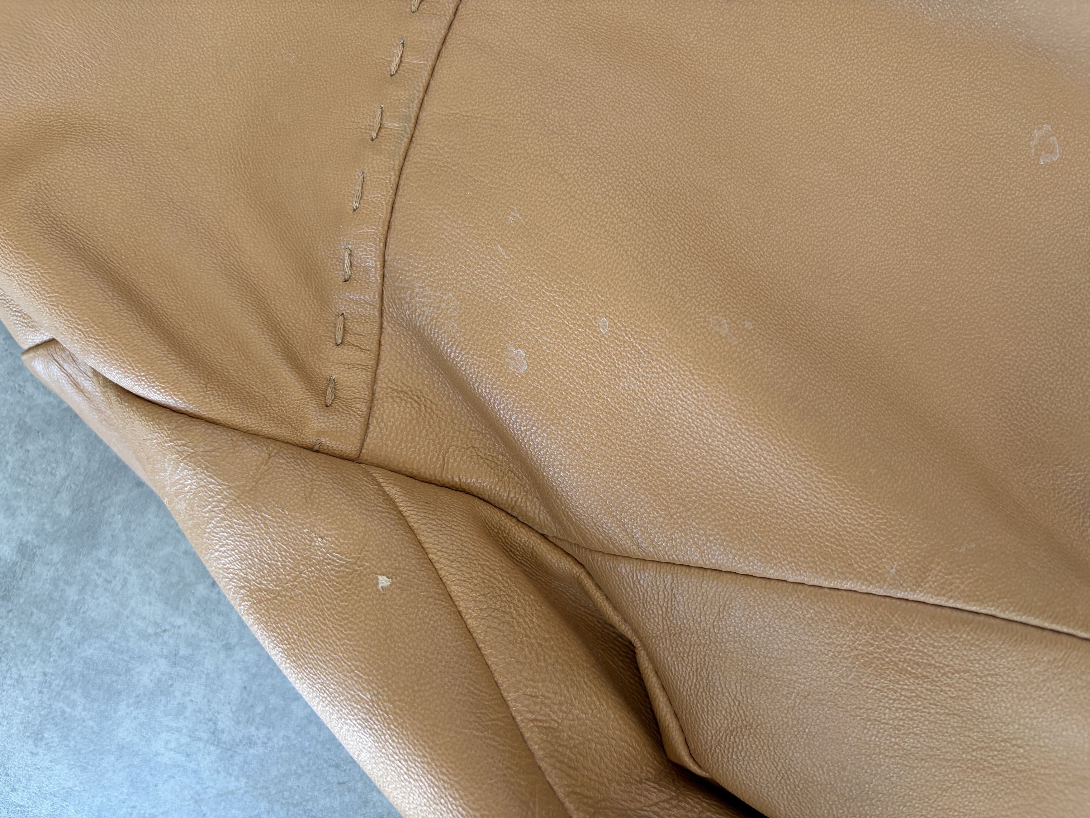 Roberto Cavalli ROBERTO CAVALLI Leather Jacket Brown Bomber Zip Vintage Size US M / EU 48-50 / 2 - 11 Thumbnail