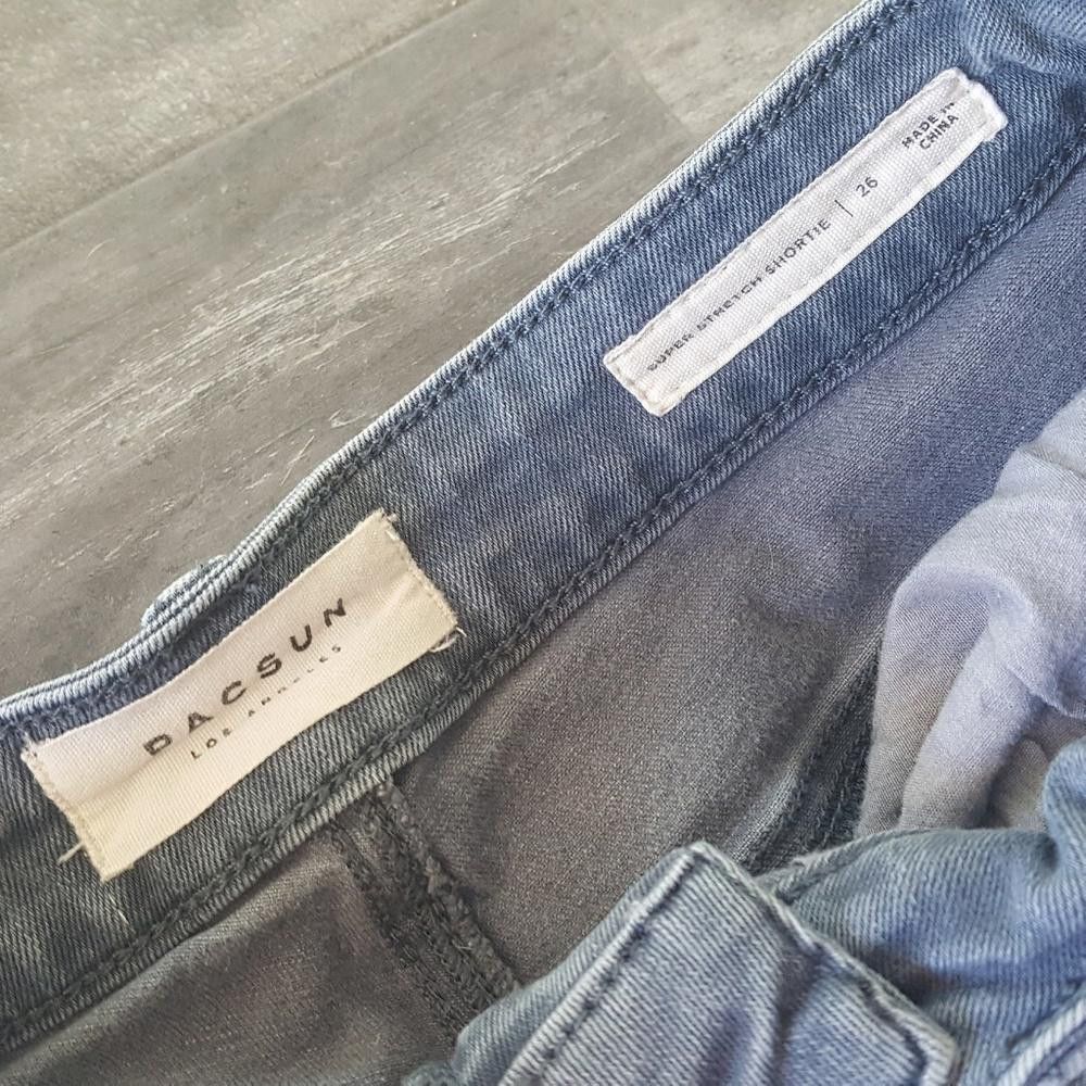 Pacsun Blue Pacsun Super Stretch High Waisted Short Size 26" / US 2 / IT 38 - 3 Thumbnail