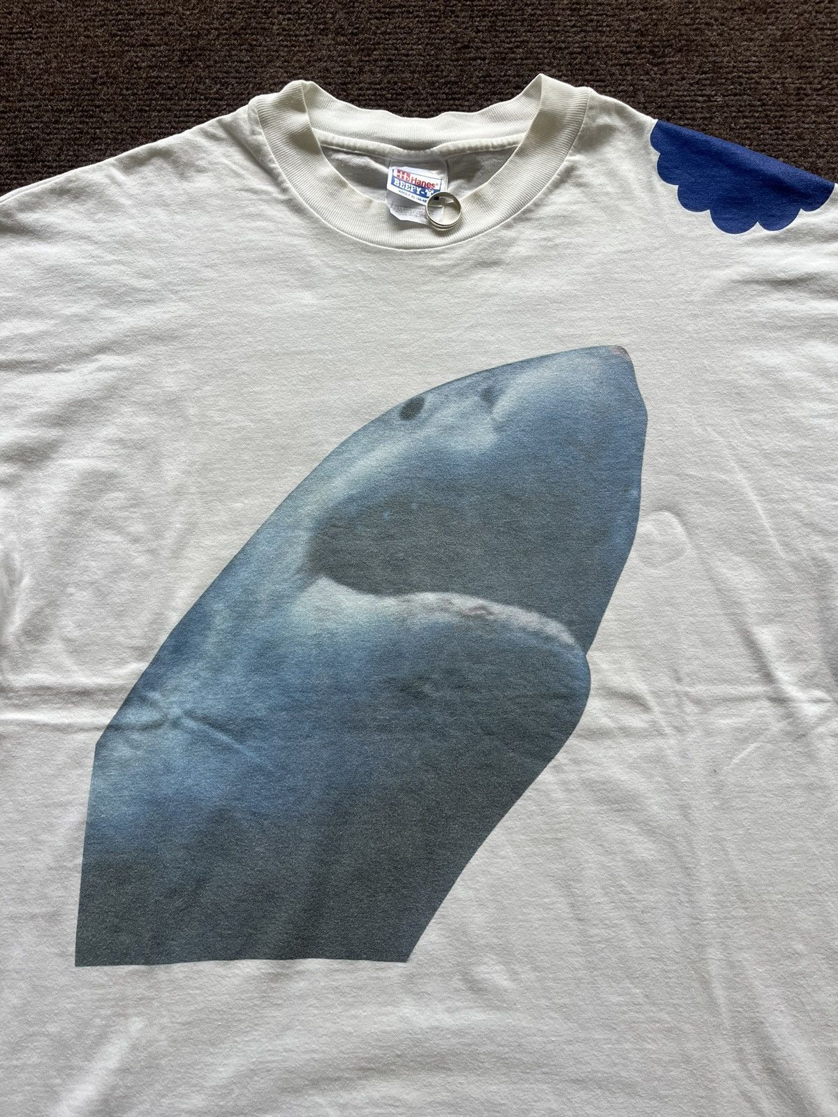 Arts & Science Vintage SHARK I Want a Bite Of Blue Water Sea Foods 90’s Size US XL / EU 56 / 4 - 6 Thumbnail