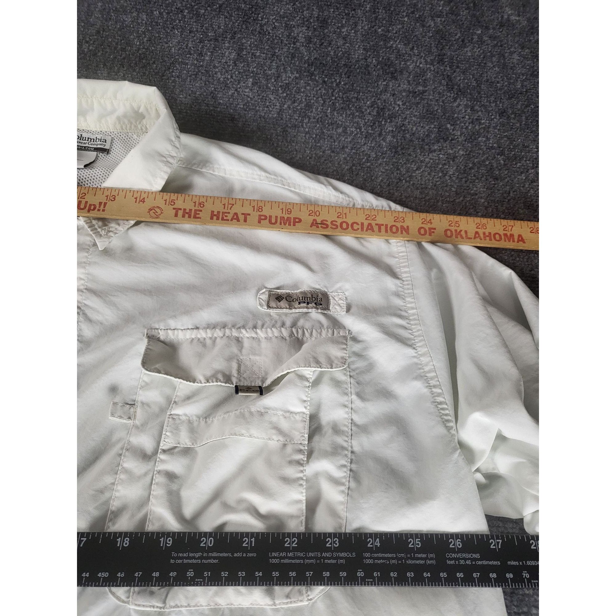 Columbia Columbia PFG Button Up Shirt Men Sz XXL Big Trouble Boatwork Size US XXL / EU 58 / 5 - 4 Thumbnail