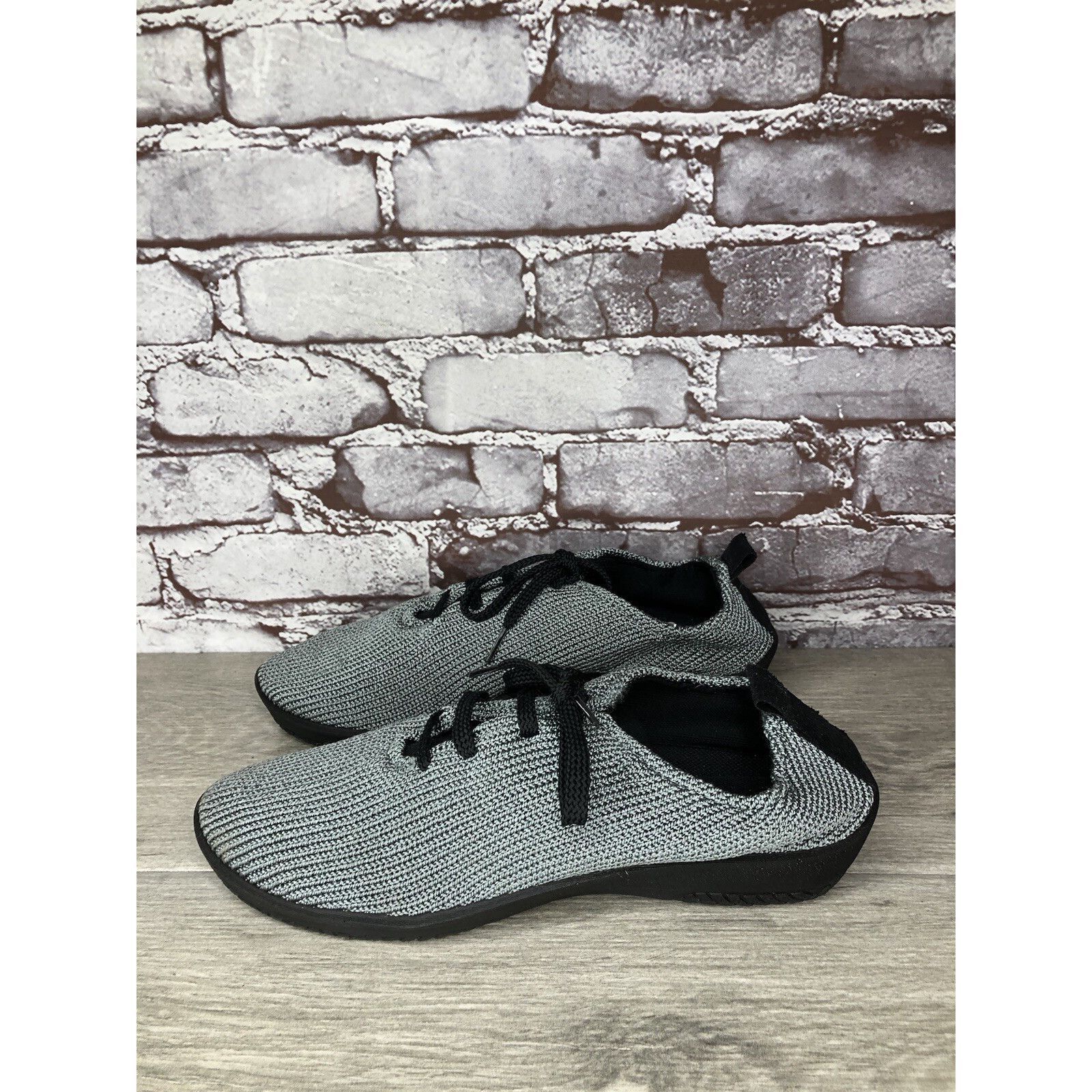 Other Arcopedico LS Grey Blue Vegan Knit Lace Up Comfort Shoes Wom Size US 11 / IT 41 - 15 Thumbnail