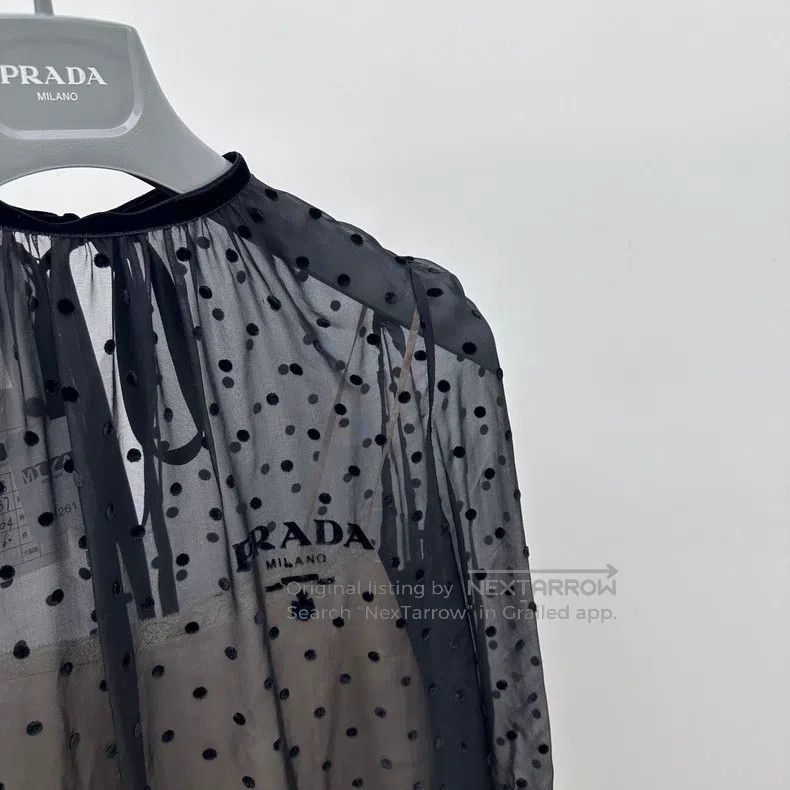 Prada Prada Fluctuating perspective two-piece shirt set Size XS / US 0-2 / IT 36-38 - 3 Thumbnail