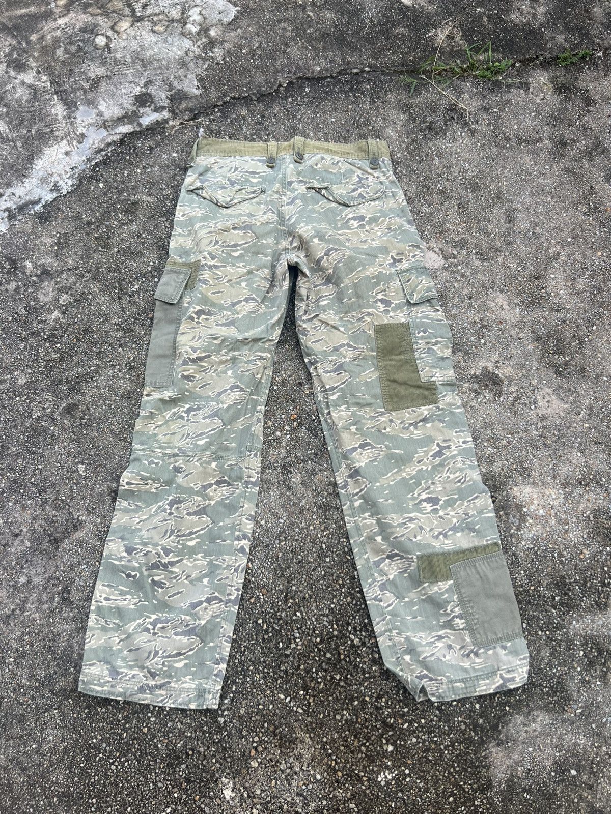 Alpha Industries Military Army Design Pocket Pants Size US 32 / EU 48 - 2 Thumbnail