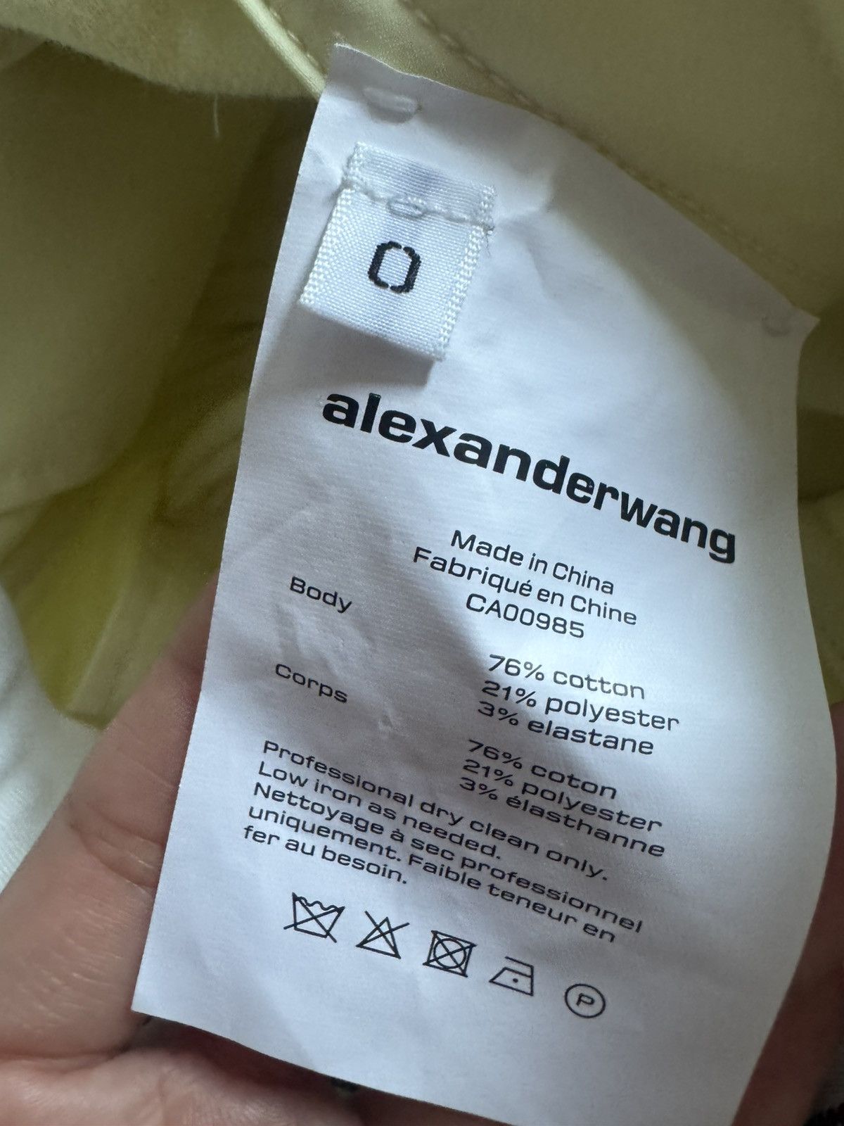 Alexander Wang Alexander Wang Bootcut Pants XS Pastel Yellow Chenille Size 25" / US 0 / IT 36 - 8 Thumbnail