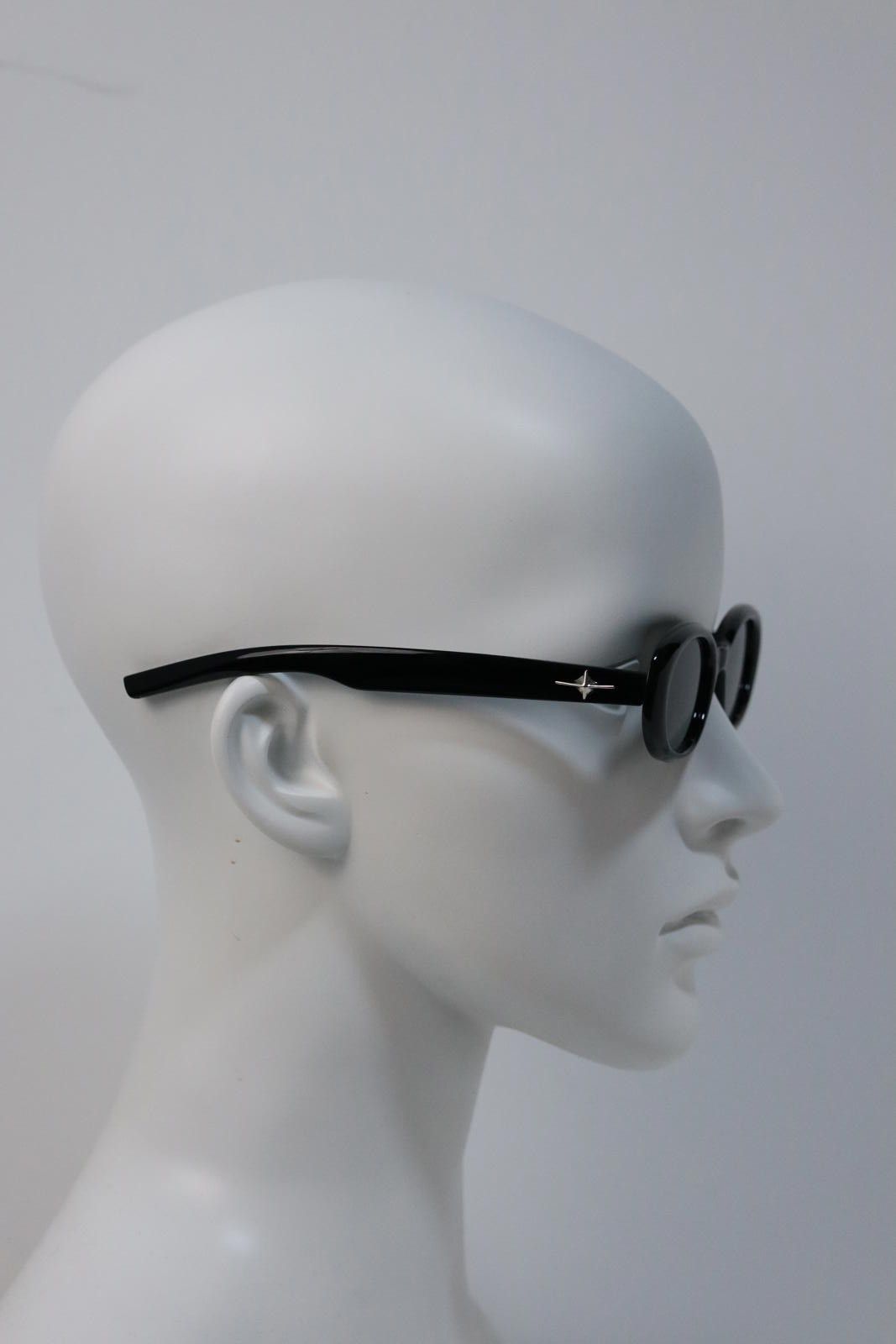Other Y2k Avant Garde Cat Eye Round Black Sunglasses Unisex OS Size ONE SIZE - 8 Thumbnail