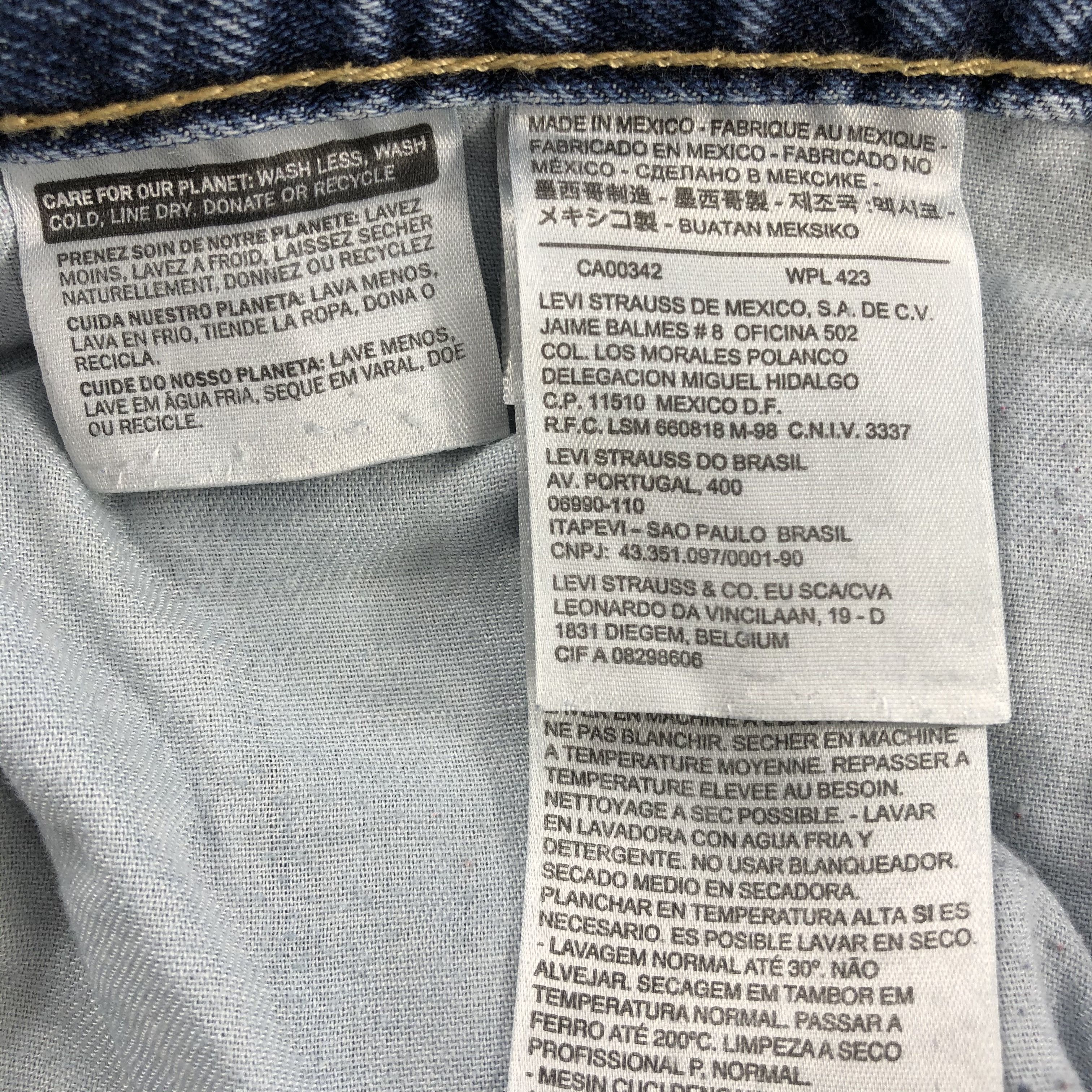 Levi's × Vintage Vintage Blue Wash Levis 501 Jeans-JM2308 Size US 37 - 16 Thumbnail