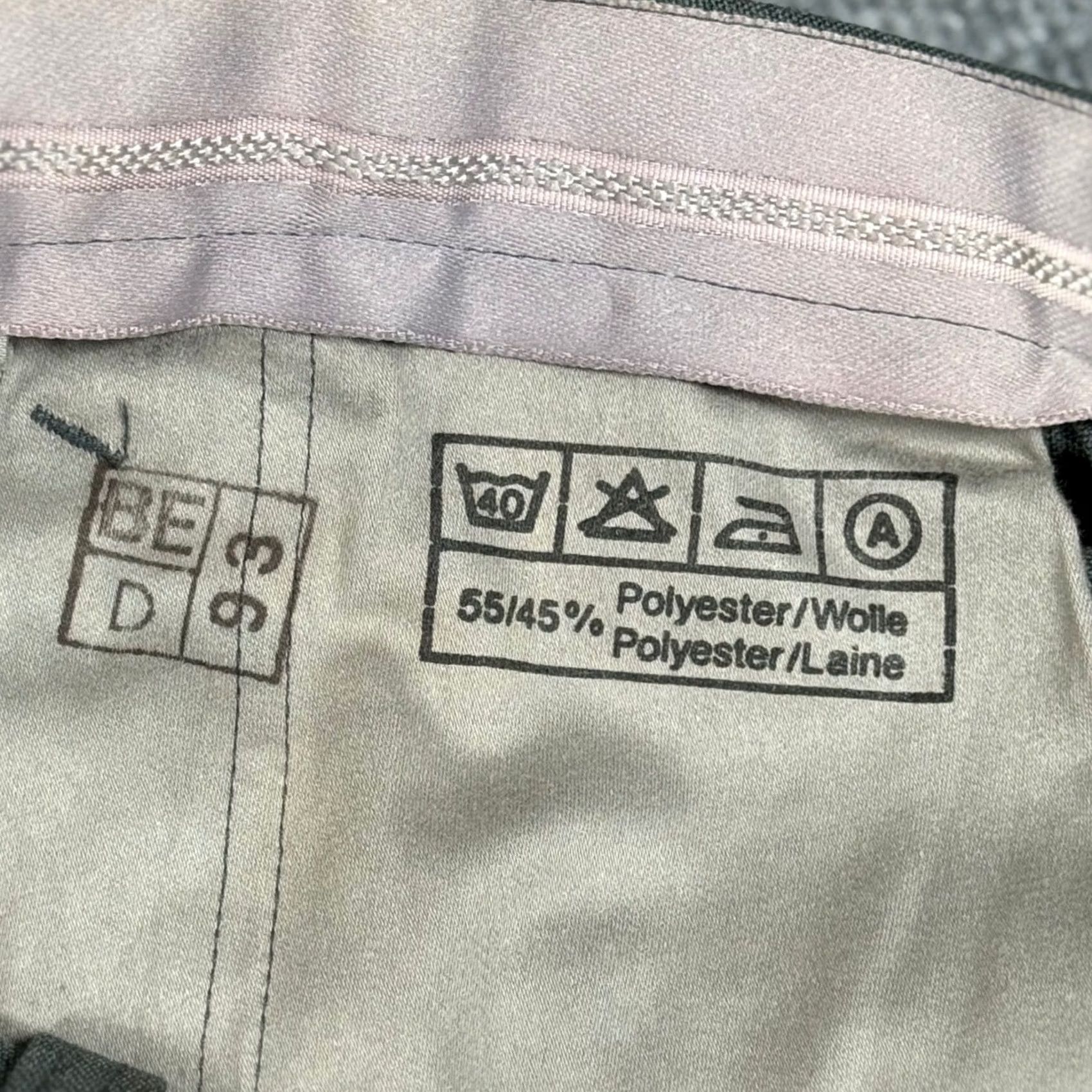 Vintage Vintage military wool blend dress pants 36x30 gray Men Size US 36 / EU 52 - 3 Thumbnail