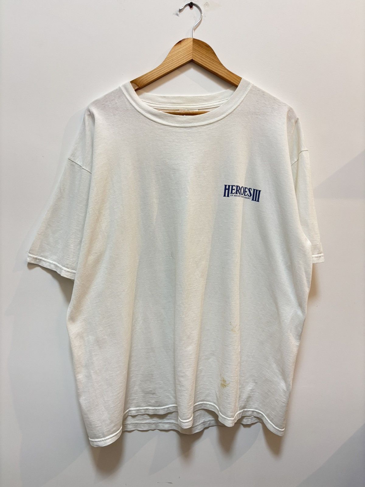 Vintage Vintage 1999 Heroes of Might and Magic III Promo Tee Size US XL / EU 56 / 4 - 2 Thumbnail