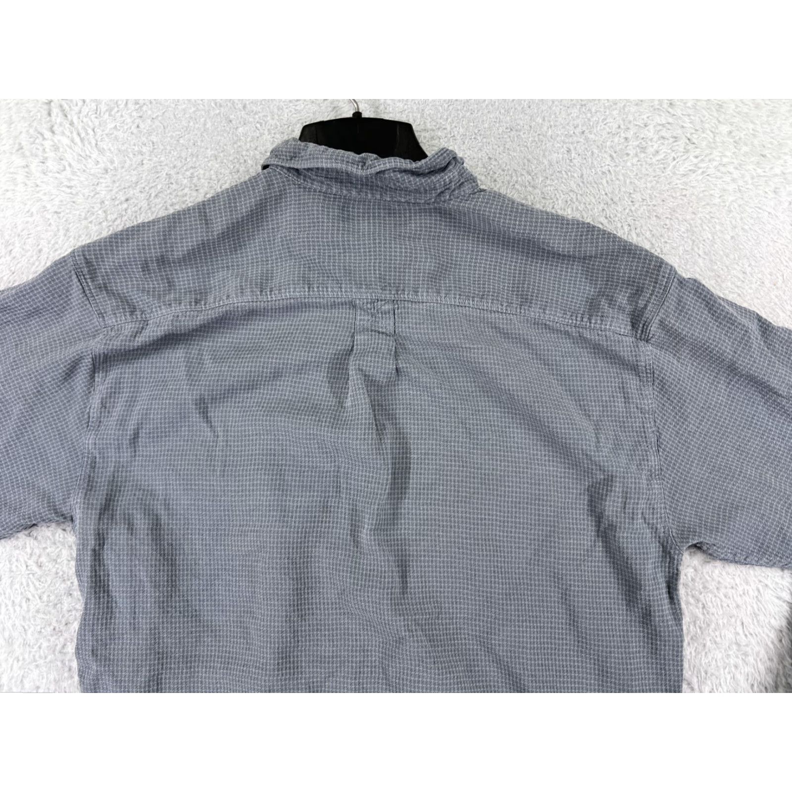 Tommy Bahama Tommy Bahama Shirt Mens XL Blue 100% Silk Check Hawaiian Camp Button Up Size US XL / EU 56 / 4 - 6 Thumbnail