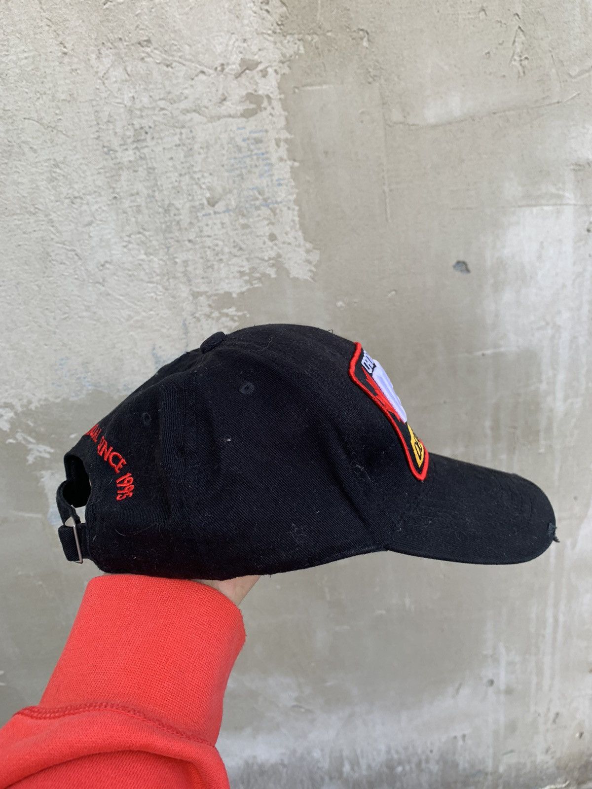 Dsquared2 Vintage Dsquared 2 Cap Black Y2K Hats Japanese Style Size ONE SIZE - 3 Thumbnail
