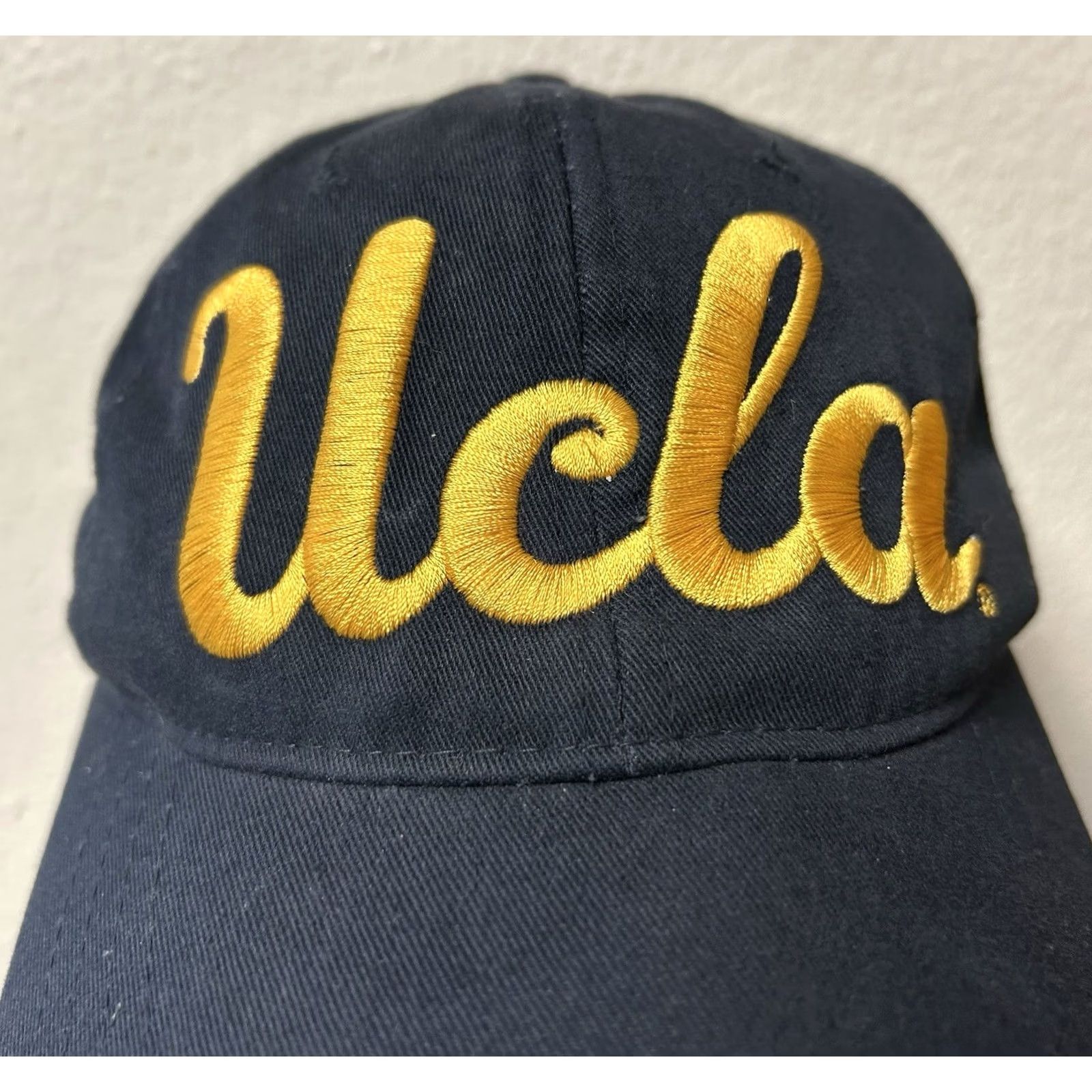 Vintage Retro Brand UCLA Bruins John R Wooden JRW Pyramid Adjustable Strapback Hat Size ONE SIZE - 2 Thumbnail