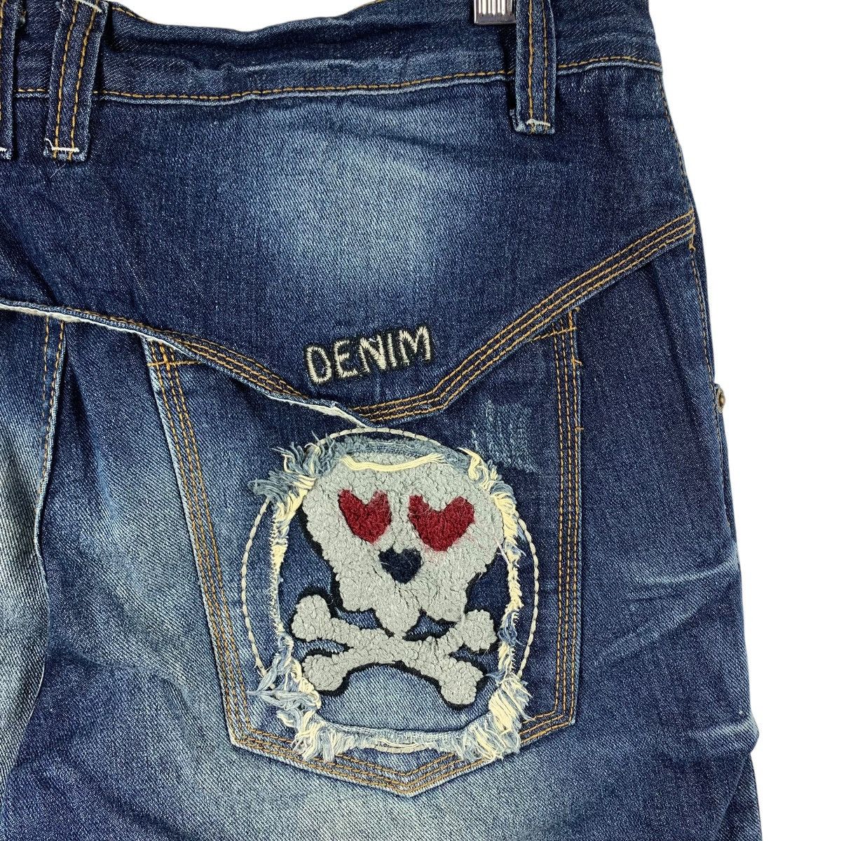 Designer × Japanese Brand JEANS WEAR japanesebrand blue jeans pants Size US 34 / EU 50 - 19 Thumbnail