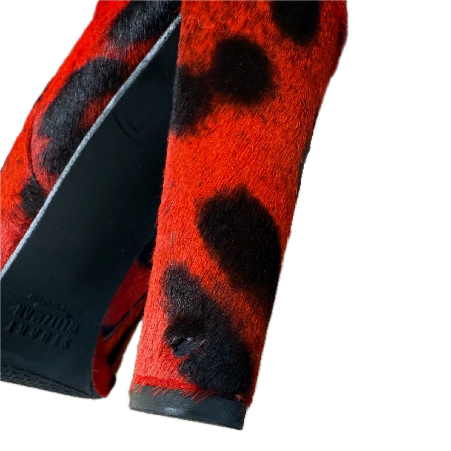 Stuart Weitzman stuart weitzman calf hair leopard back flip bootie - size 10 Size US 10 / IT 40 - 4 Thumbnail