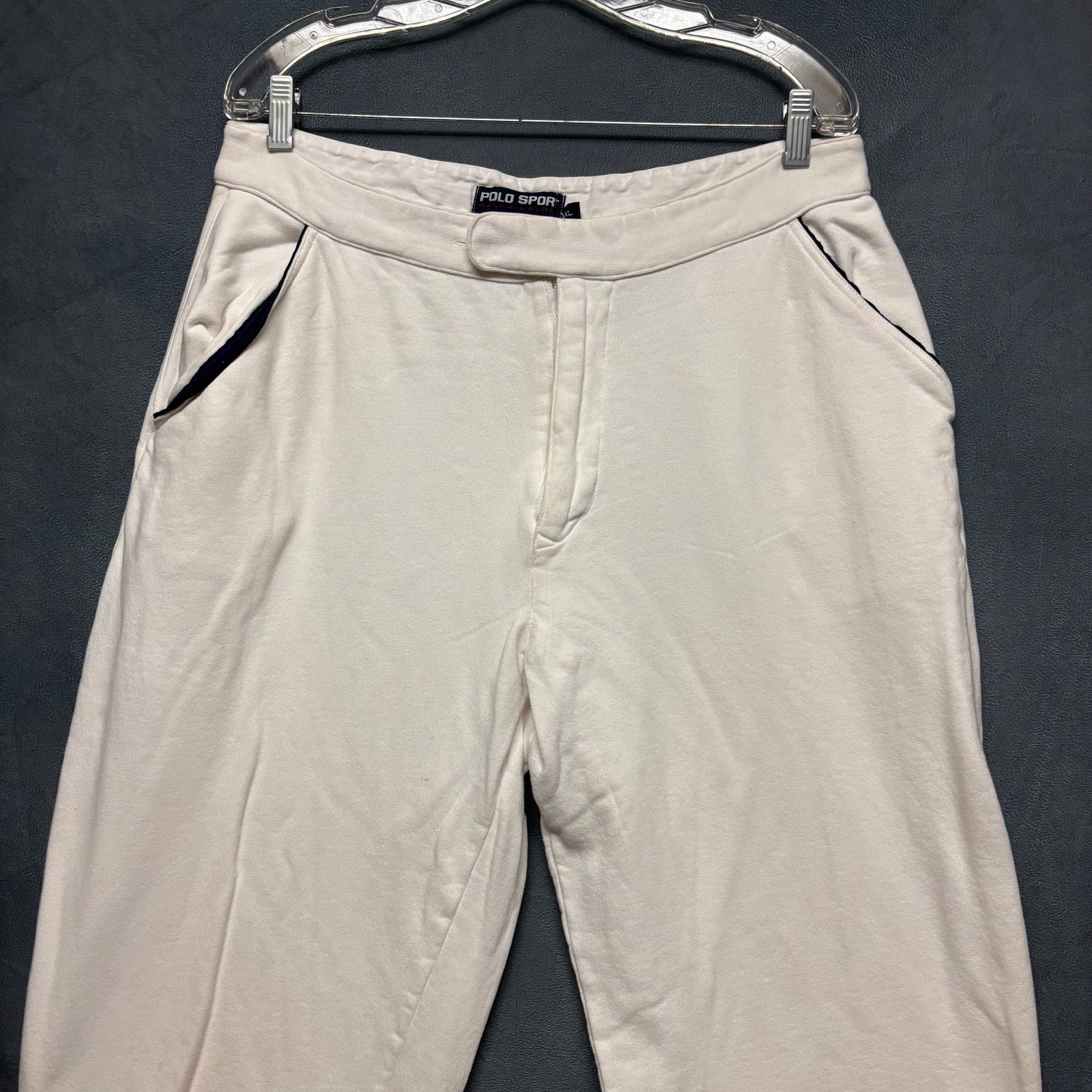 Polo Ralph Lauren Vintage Polo Sport Ralph Lauren Joggers Sweatpants Preppy Size US 34 / EU 50 - 7 Thumbnail