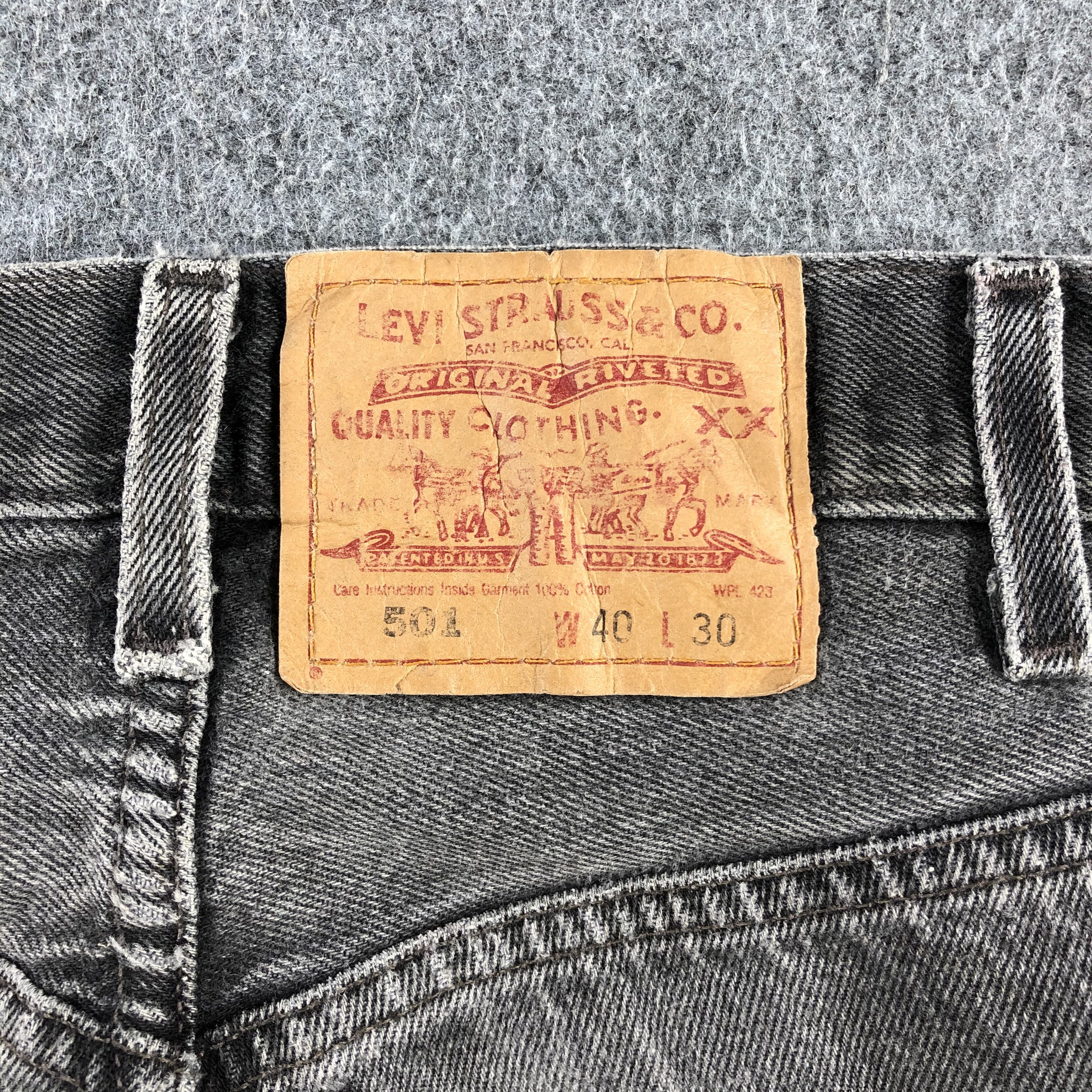 Levi's Vintage 90s Levis 501 Earth Tone Jeans-J1610 Size US 39 - 5 Thumbnail