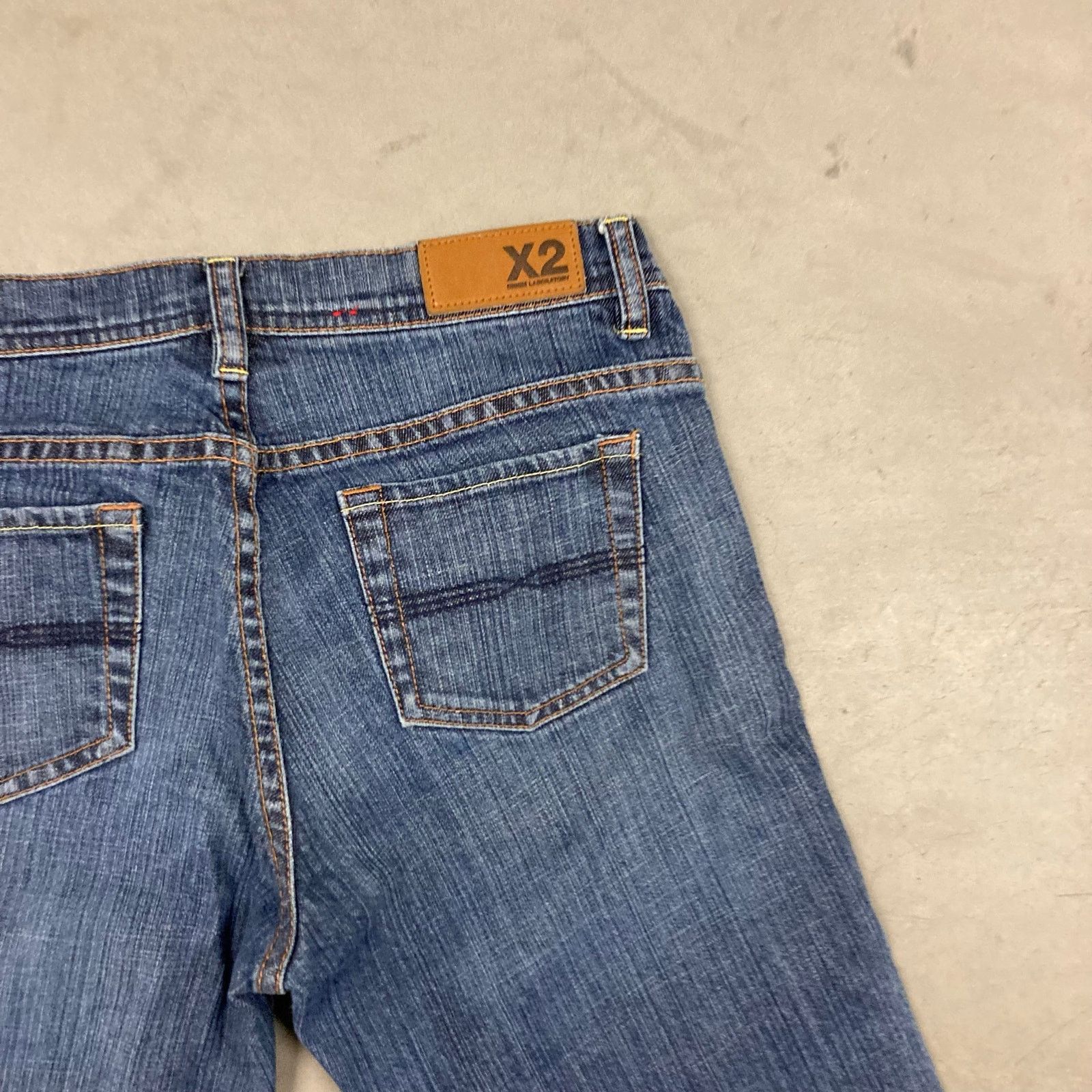 Vintage Y2K X2 low bootcut jeans 31x30 Size 34" / US 12 / IT 48 - 3 Thumbnail