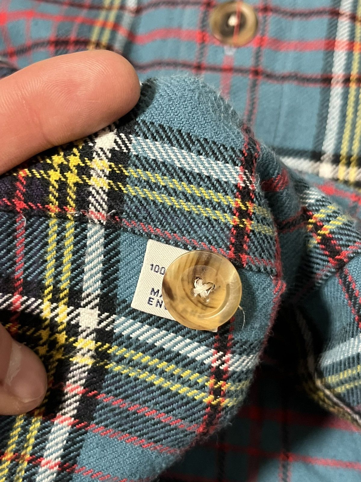 Drake's Drake’s Checked Button Up Shirt With Pocket Size US M / EU 48-50 / 2 - 7 Thumbnail