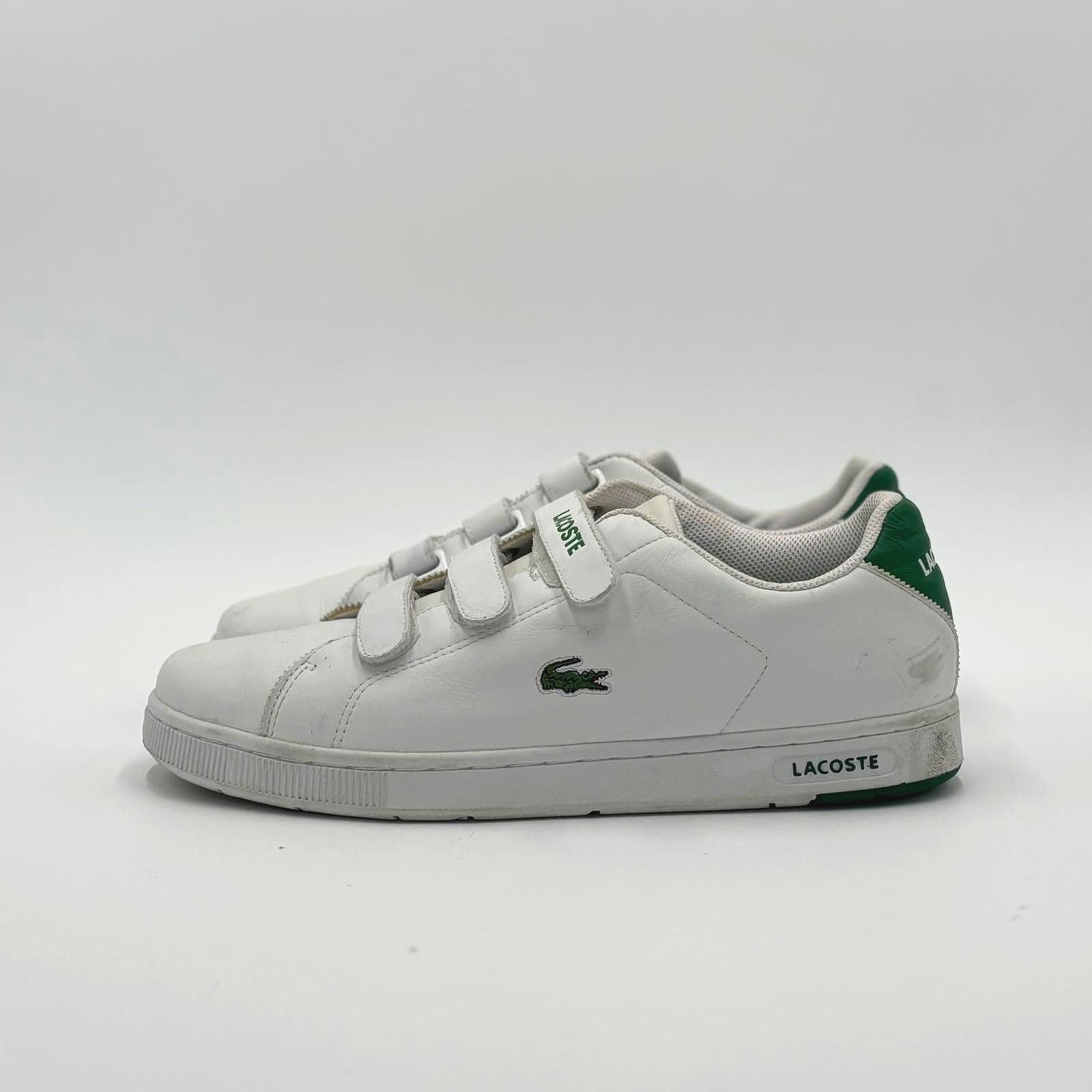 Lacoste LACOSTE Three Strap Shoes Leather Sneakers Size 12 US Size US 12 / EU 45 - 2 Thumbnail