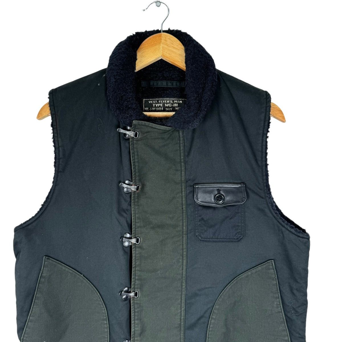Buzz Rickson's ❄️BUZZ RICKSONS WILLIAM GIBSON TYPE WG 111 DECK VEST Size US M / EU 48-50 / 2 - 3 Thumbnail