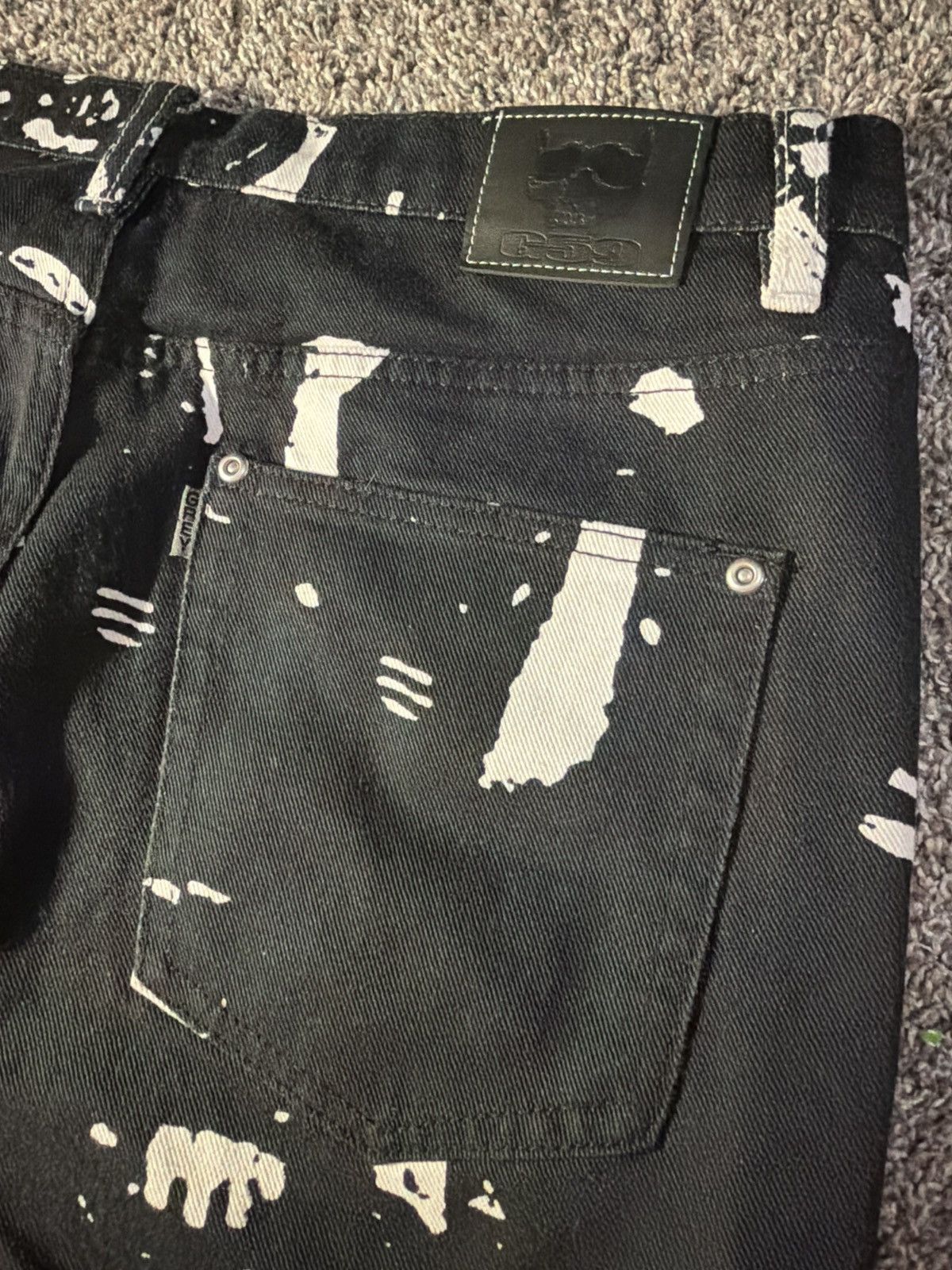 G59 Records G59 Records- God Hates G59 Denim Jeans Size US 34 / EU 50 - 4 Thumbnail