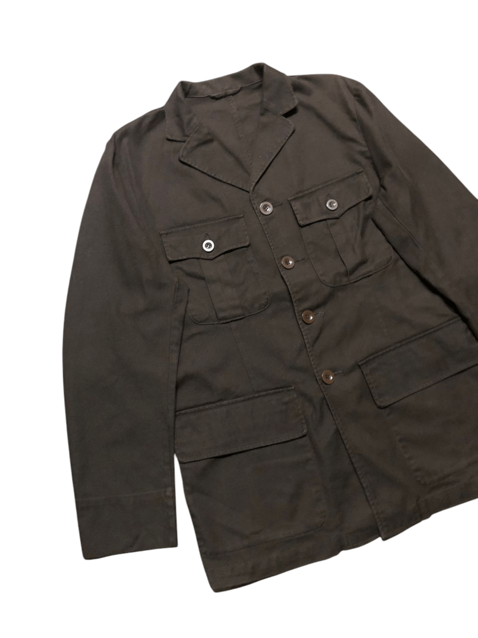 Japanese Brand Japanese Brand On Board Denim Work Jacket Brown Size US M / EU 48-50 / 2 - 6 Thumbnail