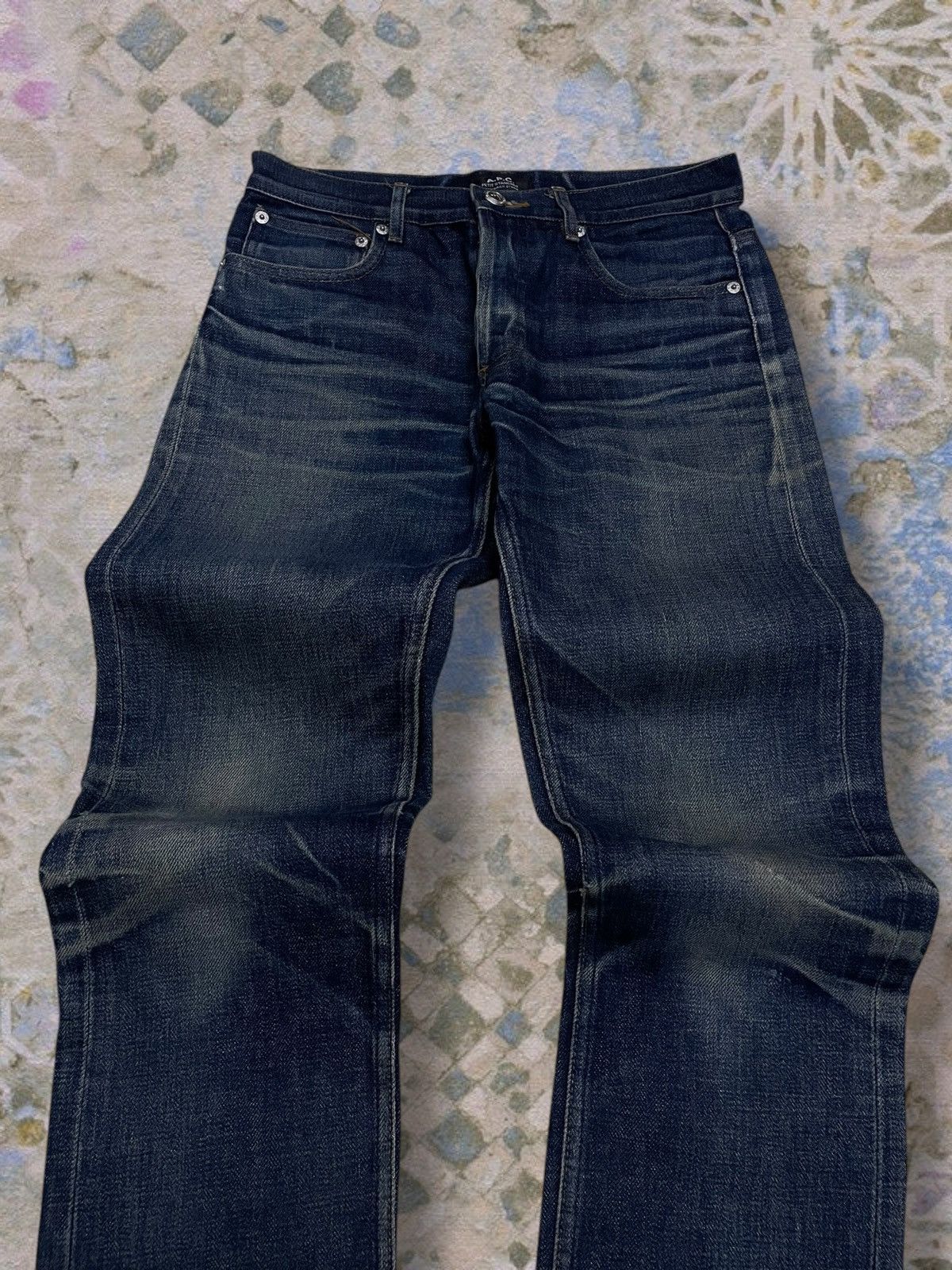 A.P.C. Vtg Authentic Designer A.P.C Petit Standard Selvedge Denim Size US 28 / EU 44 - 4 Thumbnail