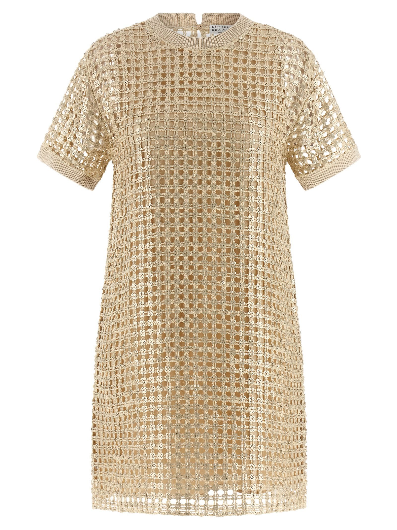 Brunello Cucinelli Dazzling knit dress Size XS / US 0-2 / IT 36-38 - 1 Thumbnail