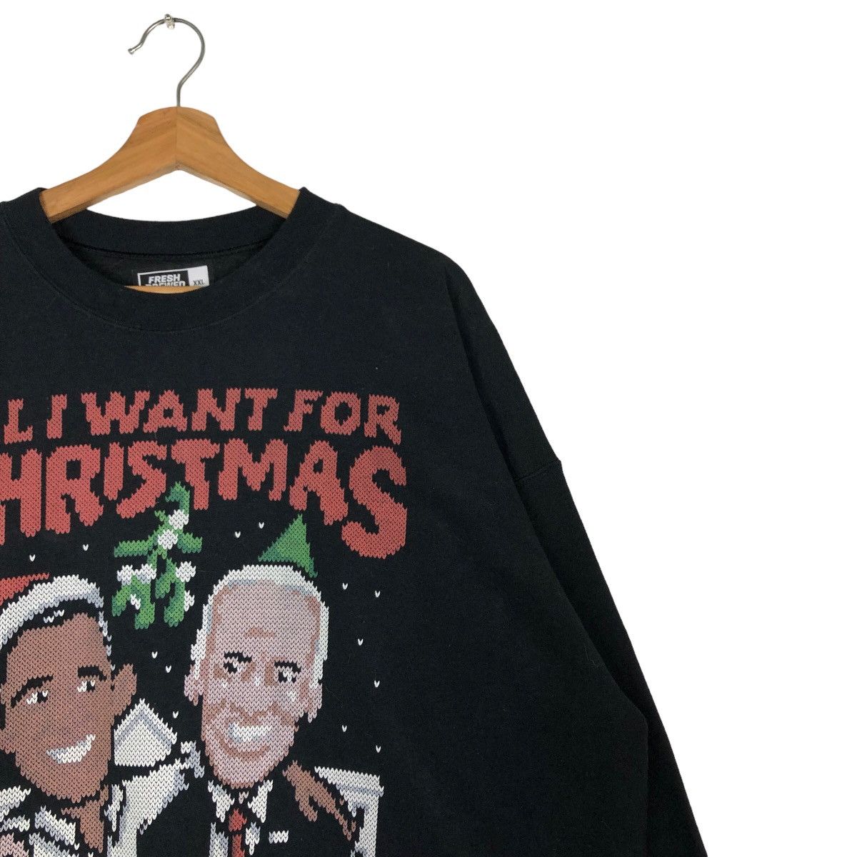 Japanese Brand 🔥Vintage Sweatshirt Christmas Big Logo Design Size US XXL / EU 58 / 5 - 5 Thumbnail