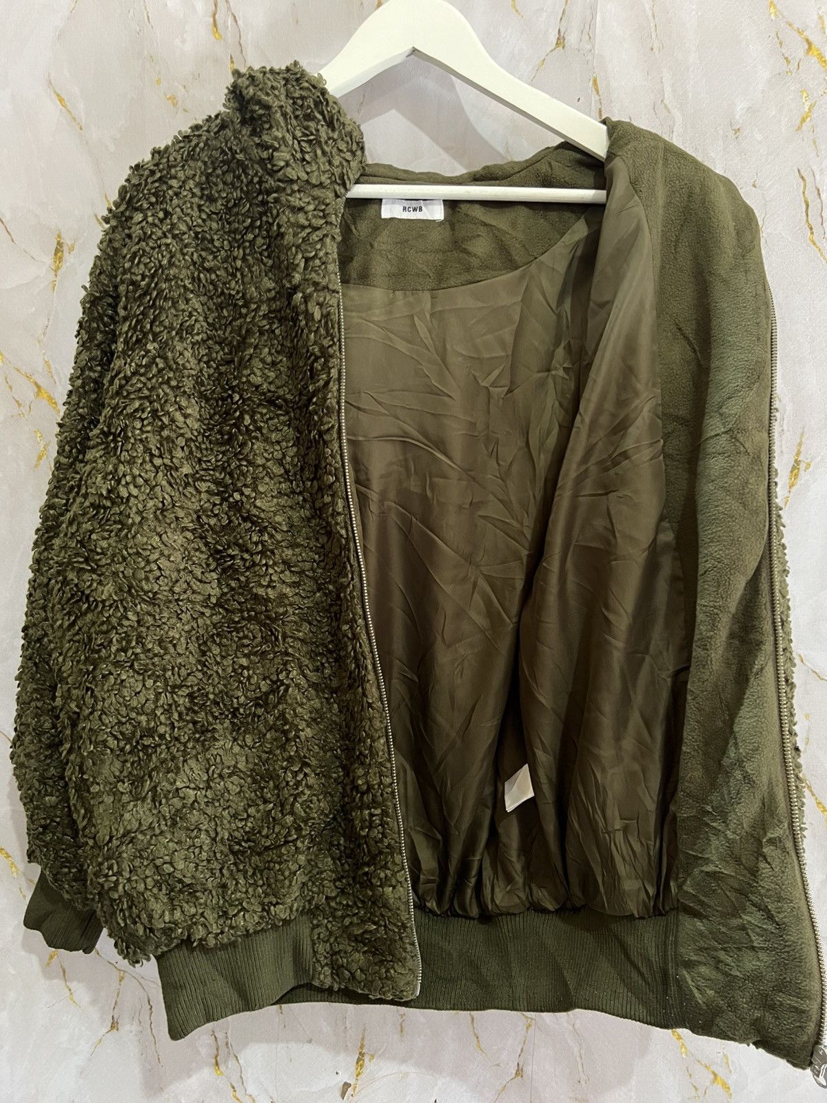 Japanese Brand Rodeo Crowns Fleece Jacket – Japanese Streetwear Vibe Size US XL / EU 56 / 4 - 3 Thumbnail