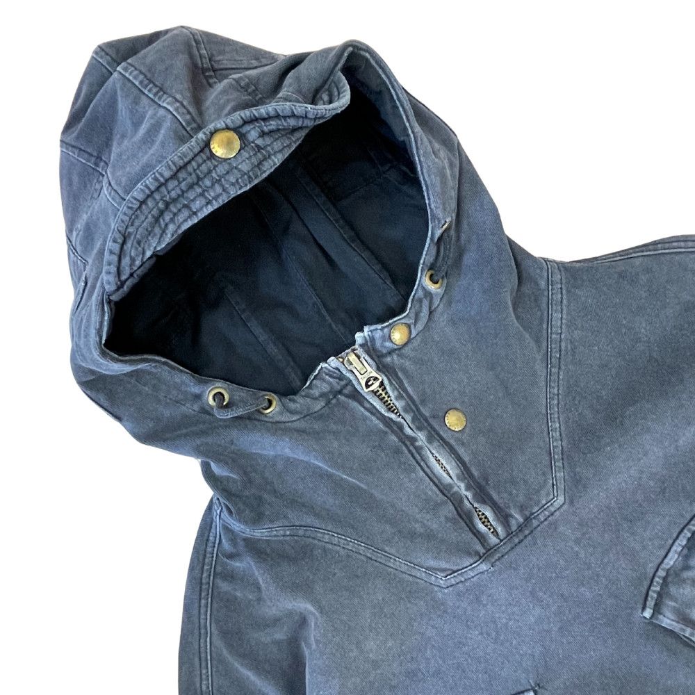 Polo Ralph Lauren PRL GBR Heavyweight Deck‑Smock Hoodie - Charcoal Fade Size US L / EU 52-54 / 3 - 2 Thumbnail