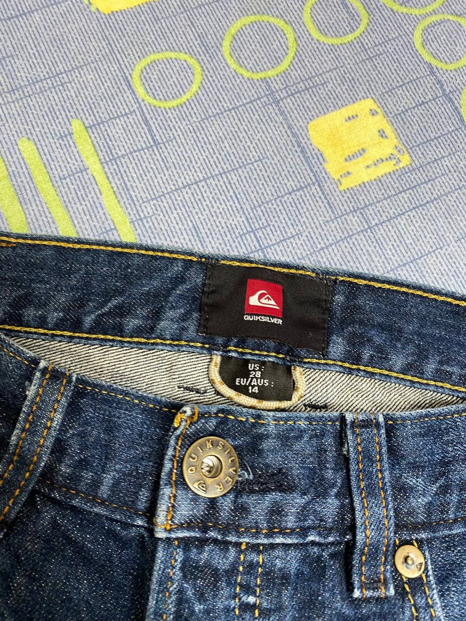 Quiksilver Vintage 90s Quicksilver Denim Jeans Mens Size US 28 / EU 44 - 2 Thumbnail