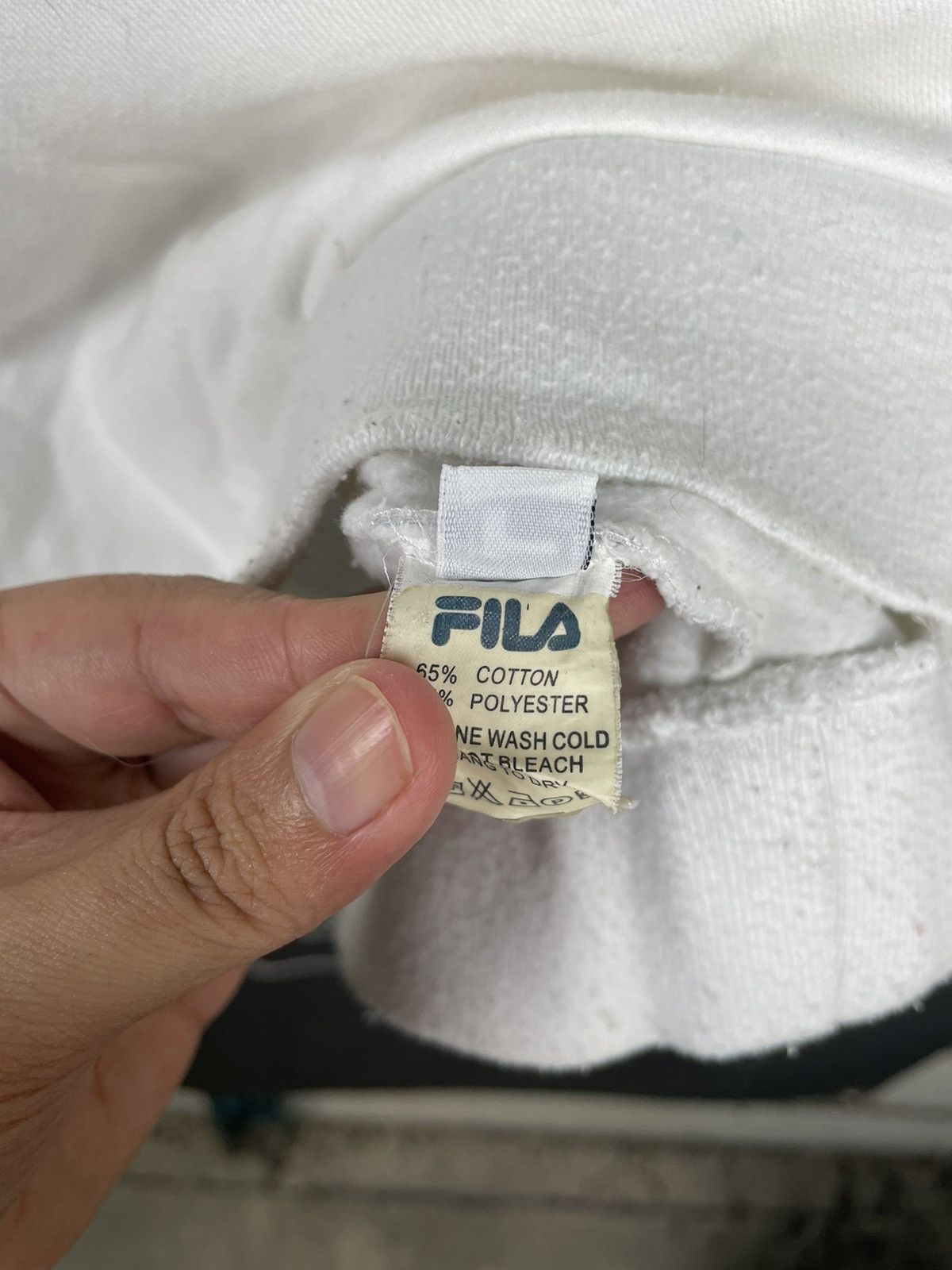 Fila Fila Spell Out Sweatshirt Size US L / EU 52-54 / 3 - 5 Thumbnail