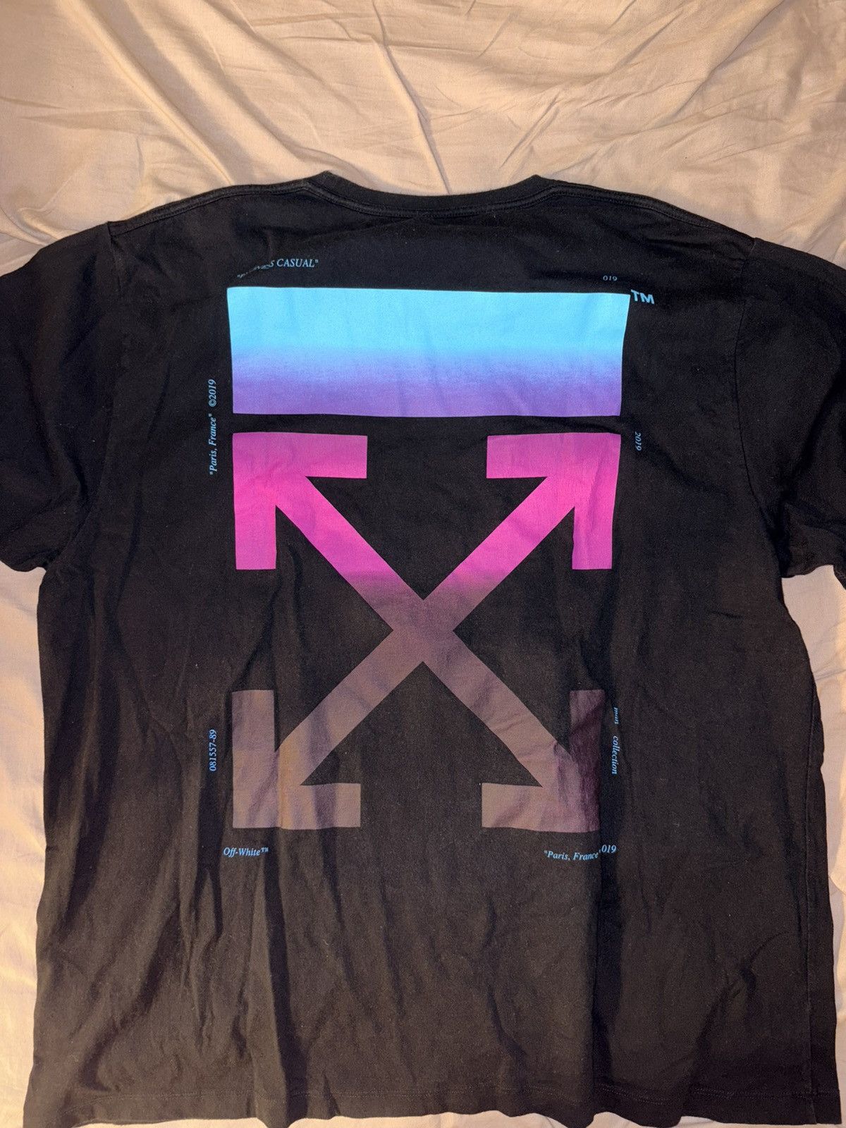 Off-White OFF-WHITE 2019 FW Tee Size US L / EU 52-54 / 3 - 1 Thumbnail
