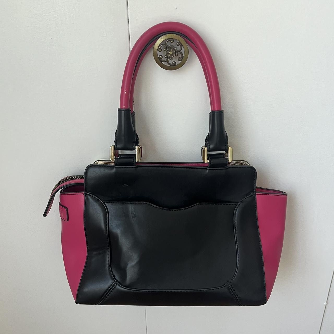 Anne Klein Hot pink & cream handbag Size ONE SIZE - 2 Thumbnail