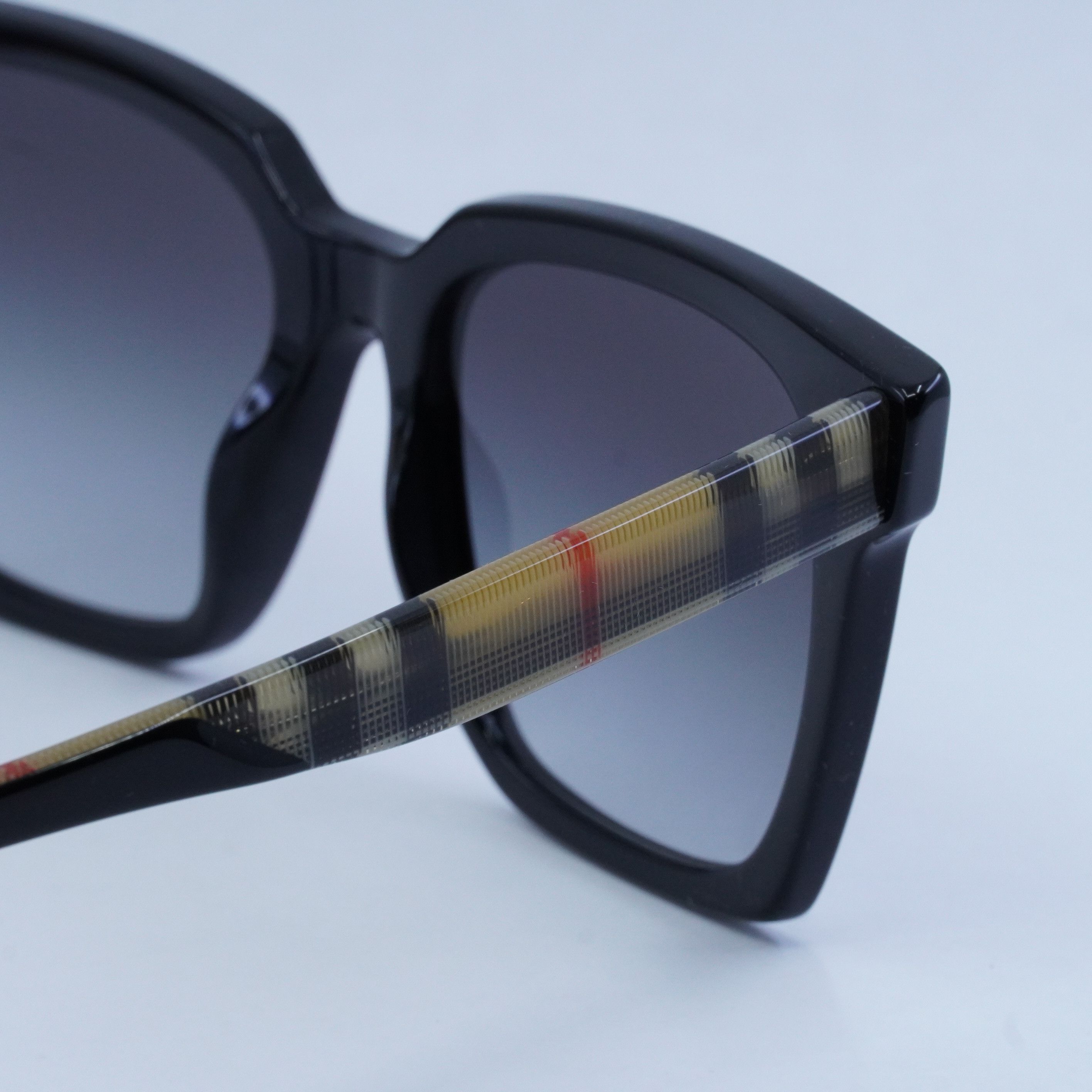 Burberry Burberry BE4335 39298G Sunglasses Black Square Frame Size ONE SIZE - 9 Thumbnail