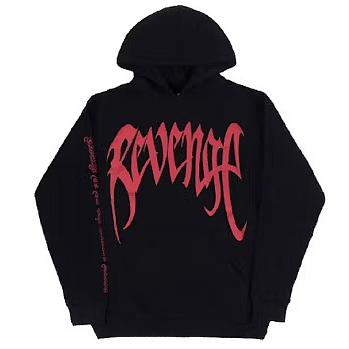 Black red revenge store hoodie