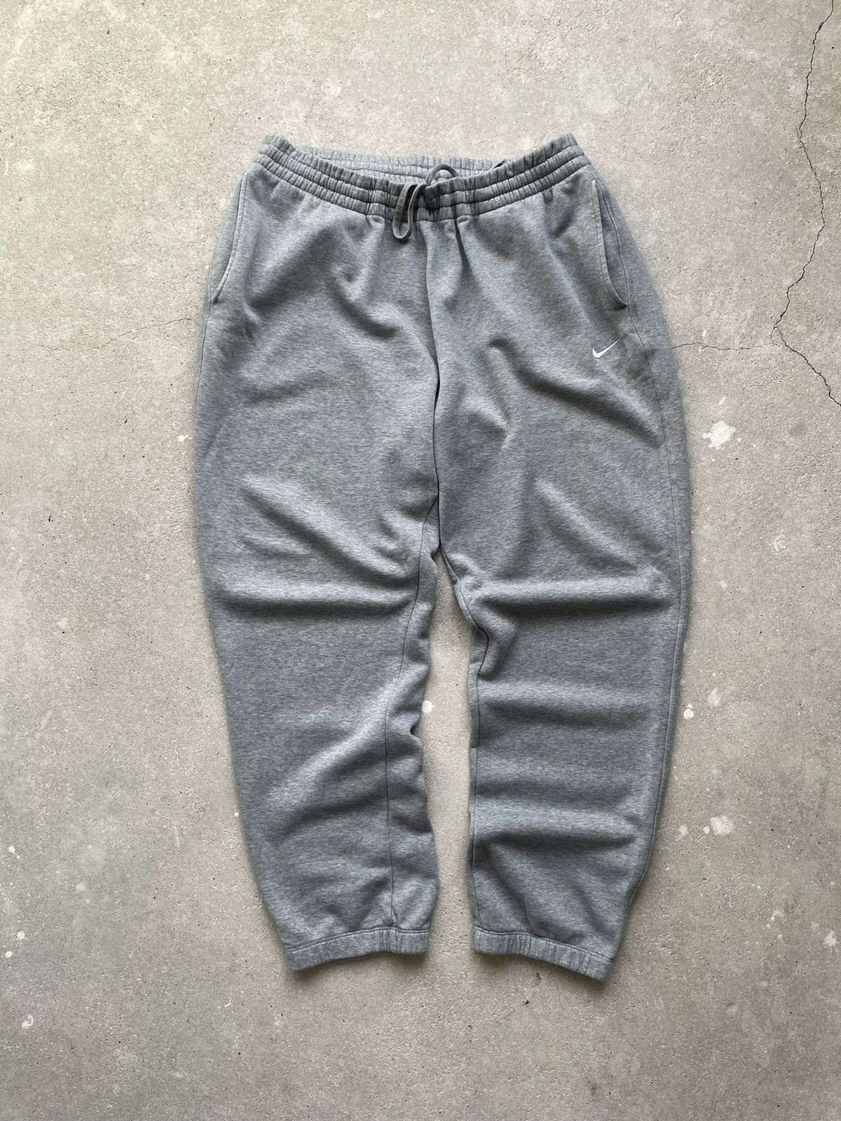 Nike × Vintage Vintage Sweatpants Nike buggy track pants grey Size US 34 / EU 50 - 2 Thumbnail