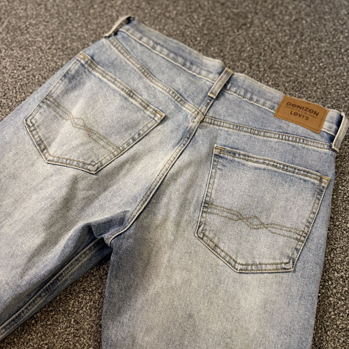Levi's Levis Denizen 232 Slim Straight Blue Faded Denim W30 Size US 30 / EU 46 - 7 Thumbnail