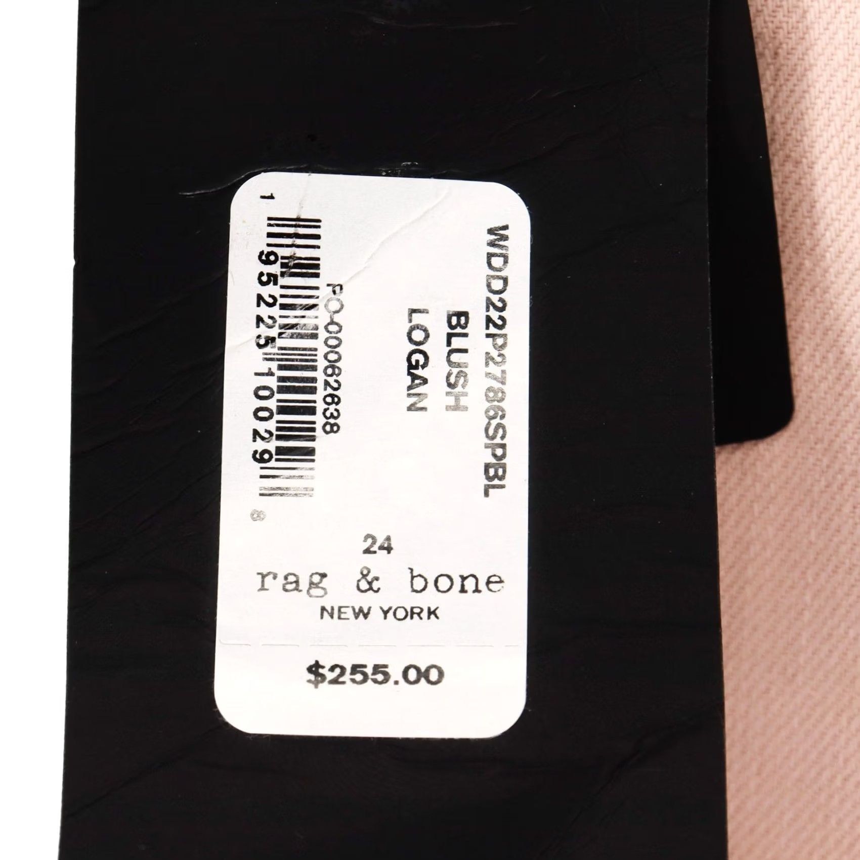 Rag & Bone VINTAGE? No — Rag & Bone Jeans Logan Mid-Rise Wide Leg Blush Pink 24 NWT Women’s Dark? Pink 24 Rag & Bone Logan Jeans Wide Leg 5-Pocket Womens W DD?? Size 42" / US 20 - 5 Thumbnail
