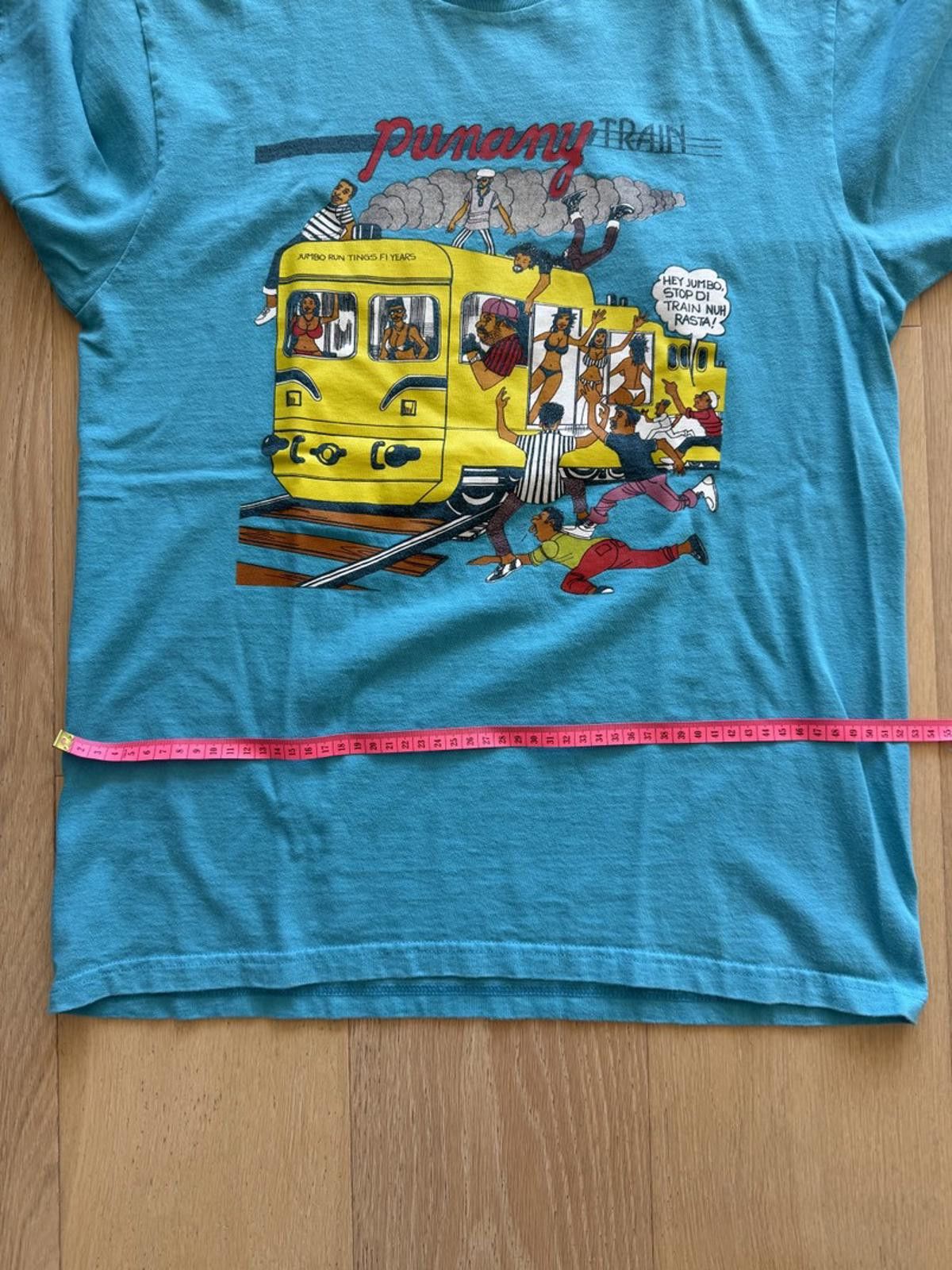 Supreme Vintage Supreme Punany Train Graphic T-Shirt Size US L / EU 52-54 / 3 - 3 Thumbnail