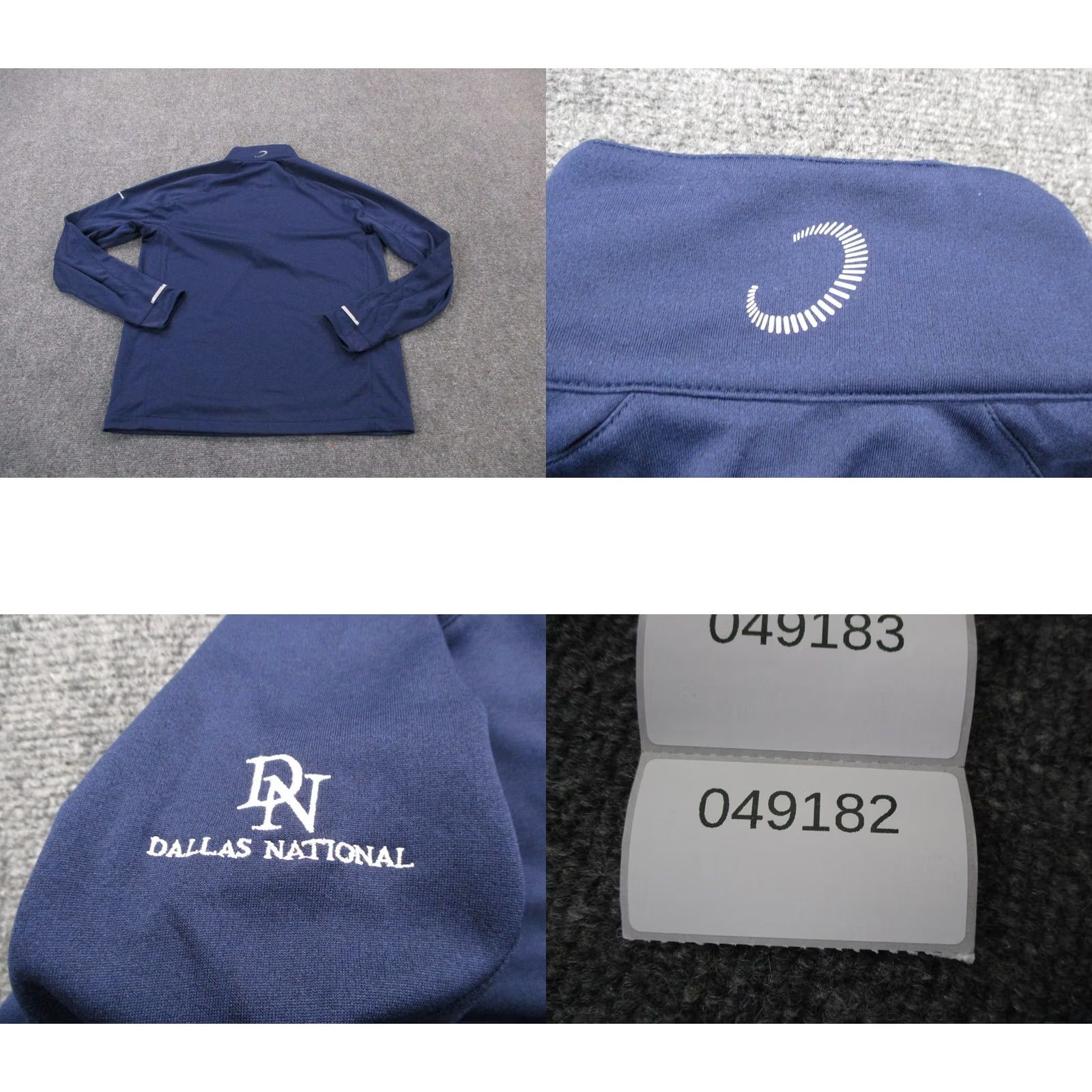 Vintage Zero Restrictive Jacket - Mens Navy Blue Golf Performance Vest Size US M / EU 48-50 / 2 - 9 Thumbnail